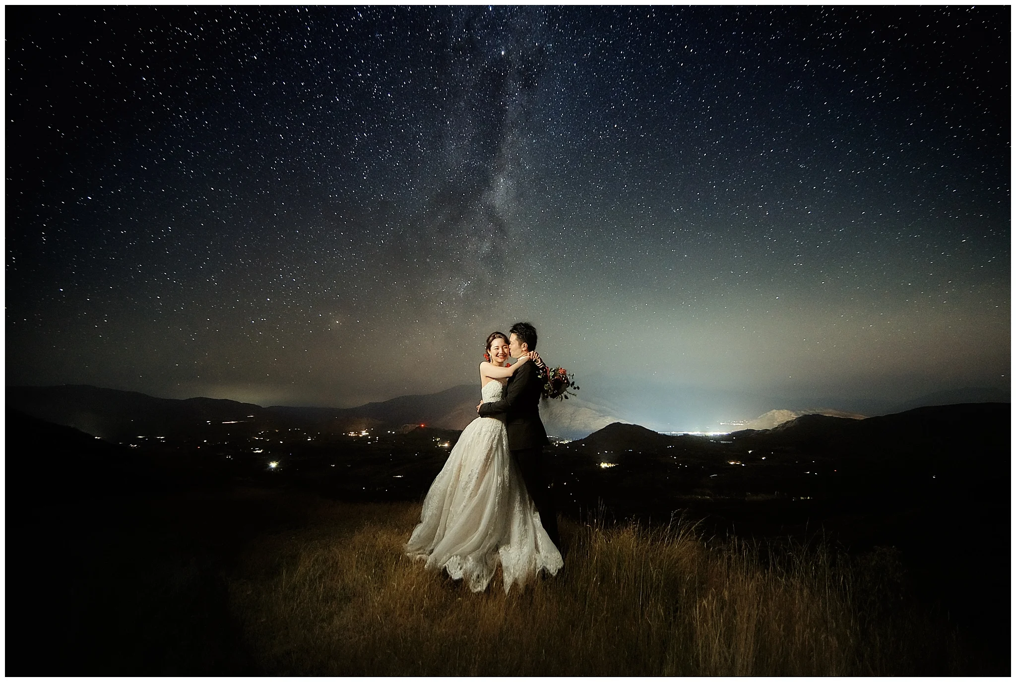 Queenstown Tekapo New Zealand Prewedding Wedding Photographer  ニュージーランド クイーンズタウン テカポ ウェディング 前撮り フォト
