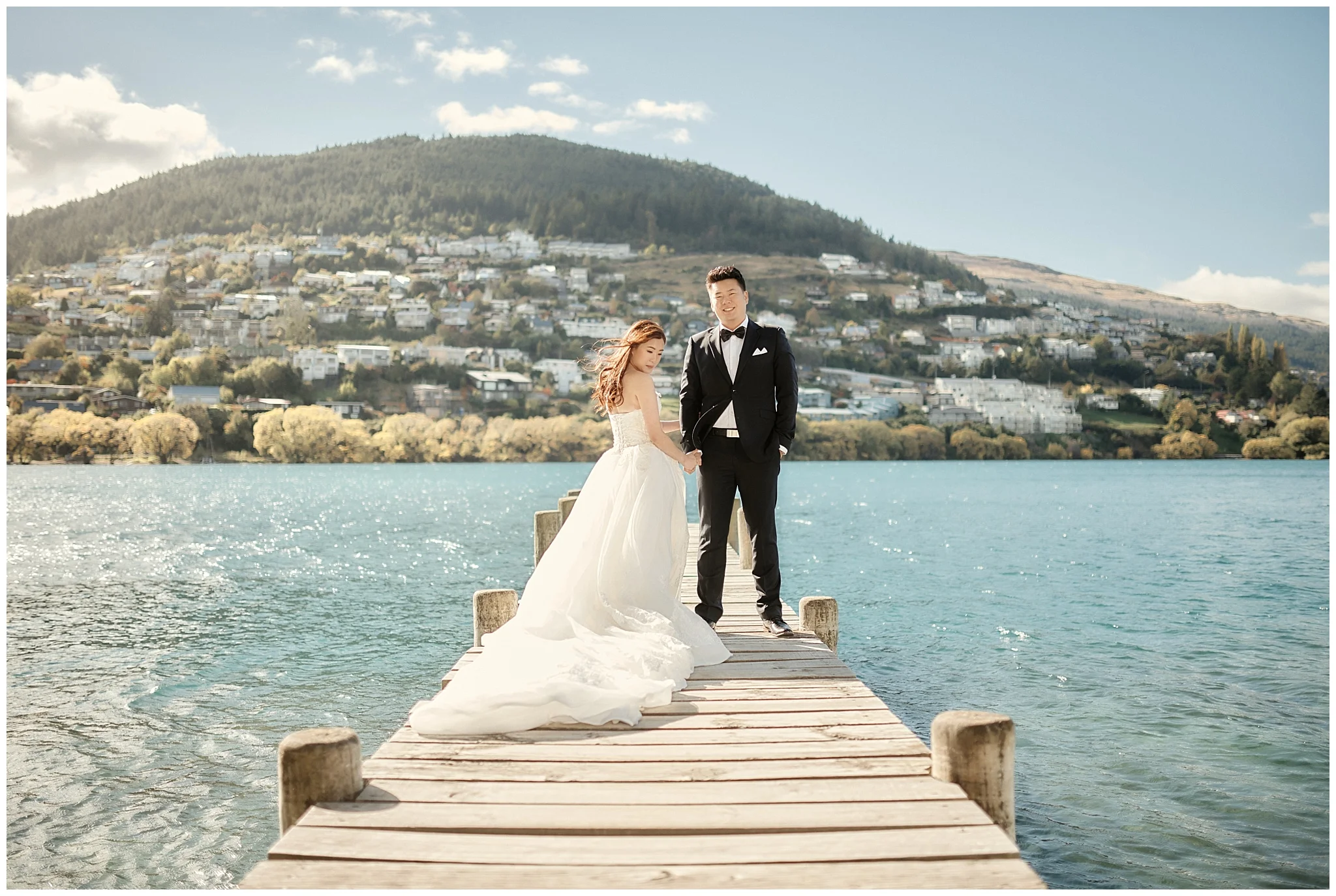 Queenstown Tekapo New Zealand Prewedding Wedding Photographer  ニュージーランド クイーンズタウン テカポ ウェディング 前撮り フォト