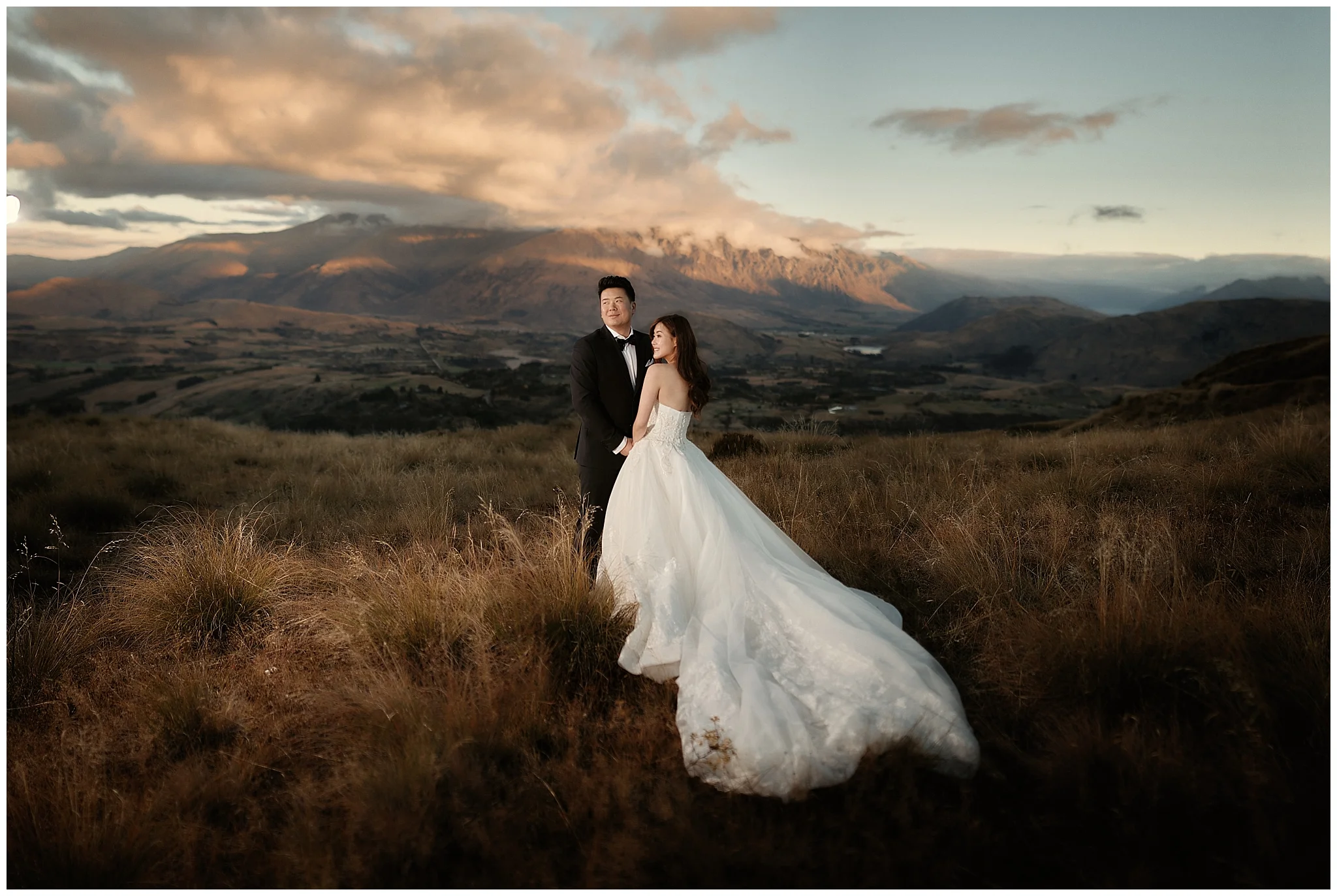 Queenstown Tekapo New Zealand Prewedding Wedding Photographer  ニュージーランド クイーンズタウン テカポ ウェディング 前撮り フォト