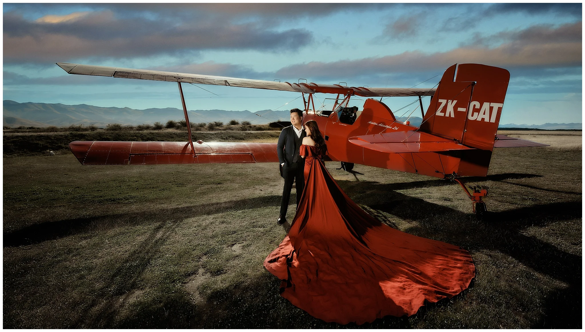Queenstown Tekapo New Zealand Prewedding Wedding Photographer  ニュージーランド クイーンズタウン テカポ ウェディング 前撮り フォト