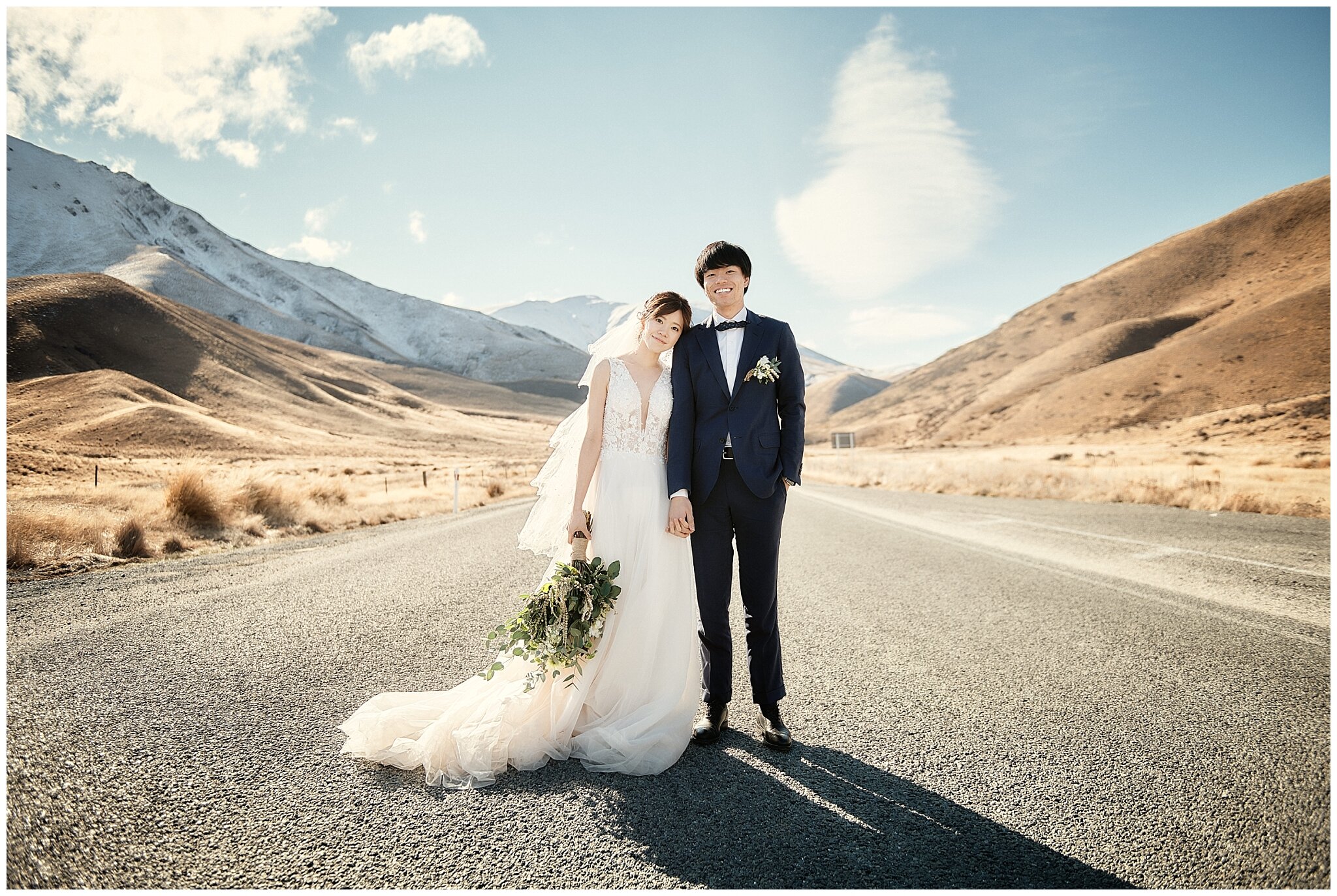 Lindis Pass Wedding Prewedding Photographer