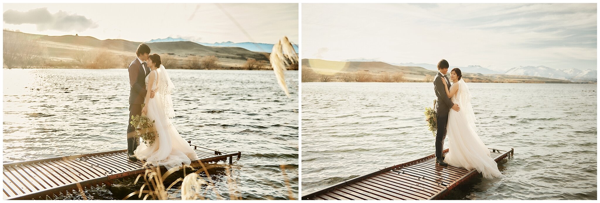 Queenstown Tekapo Prewedding Winter Wedding ニュージーランド ウェディング 前撮り フォトグラファー クイーンズタウン テカポ