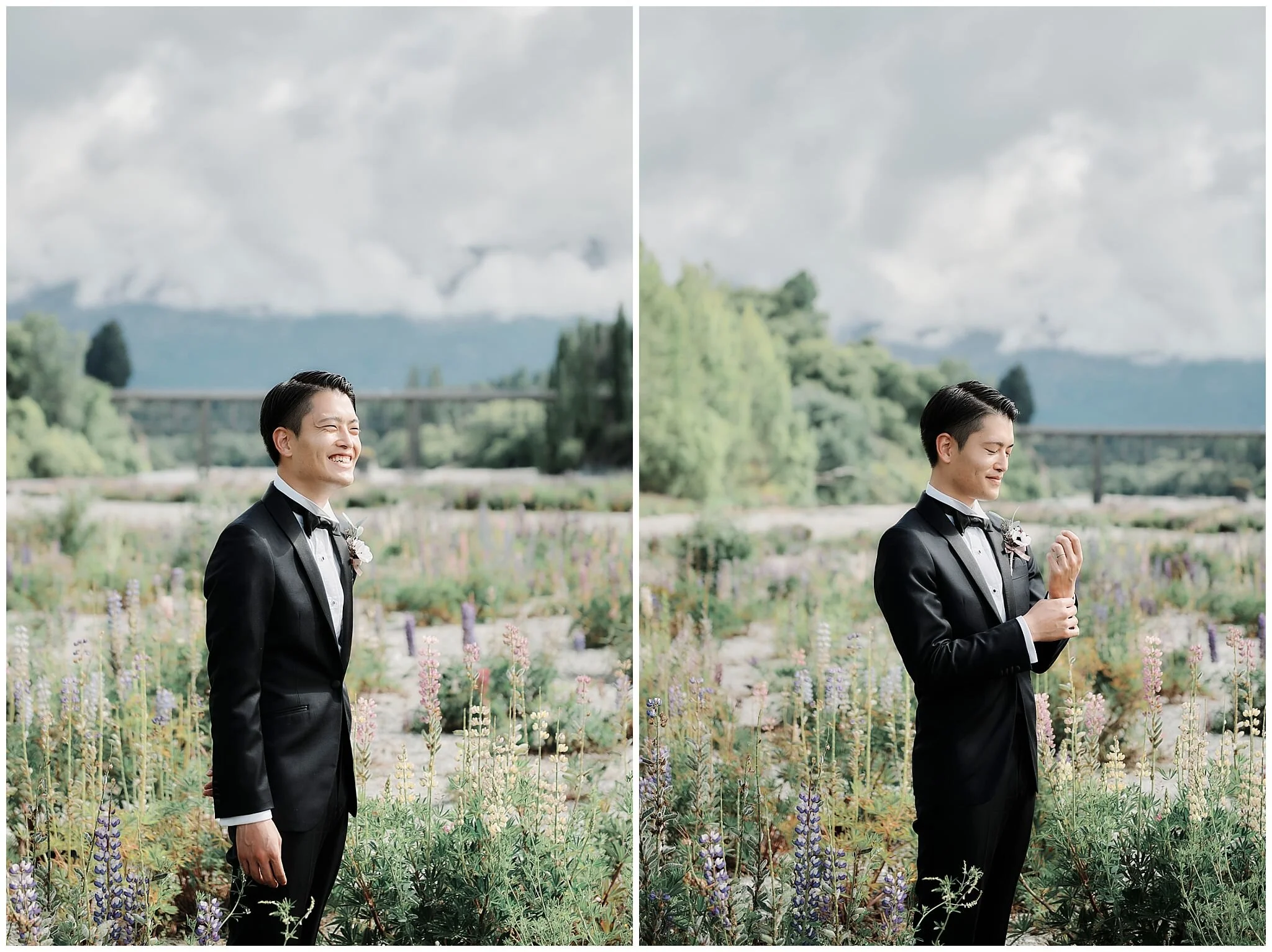 Queenstown and Lake Tekapo, New Zealand Pre-Wedding Shoot クイーンズタウンとテカポ、ニュージーランドで撮る素敵な前撮りフォトウェディング ヘリウェディング　ウェディング