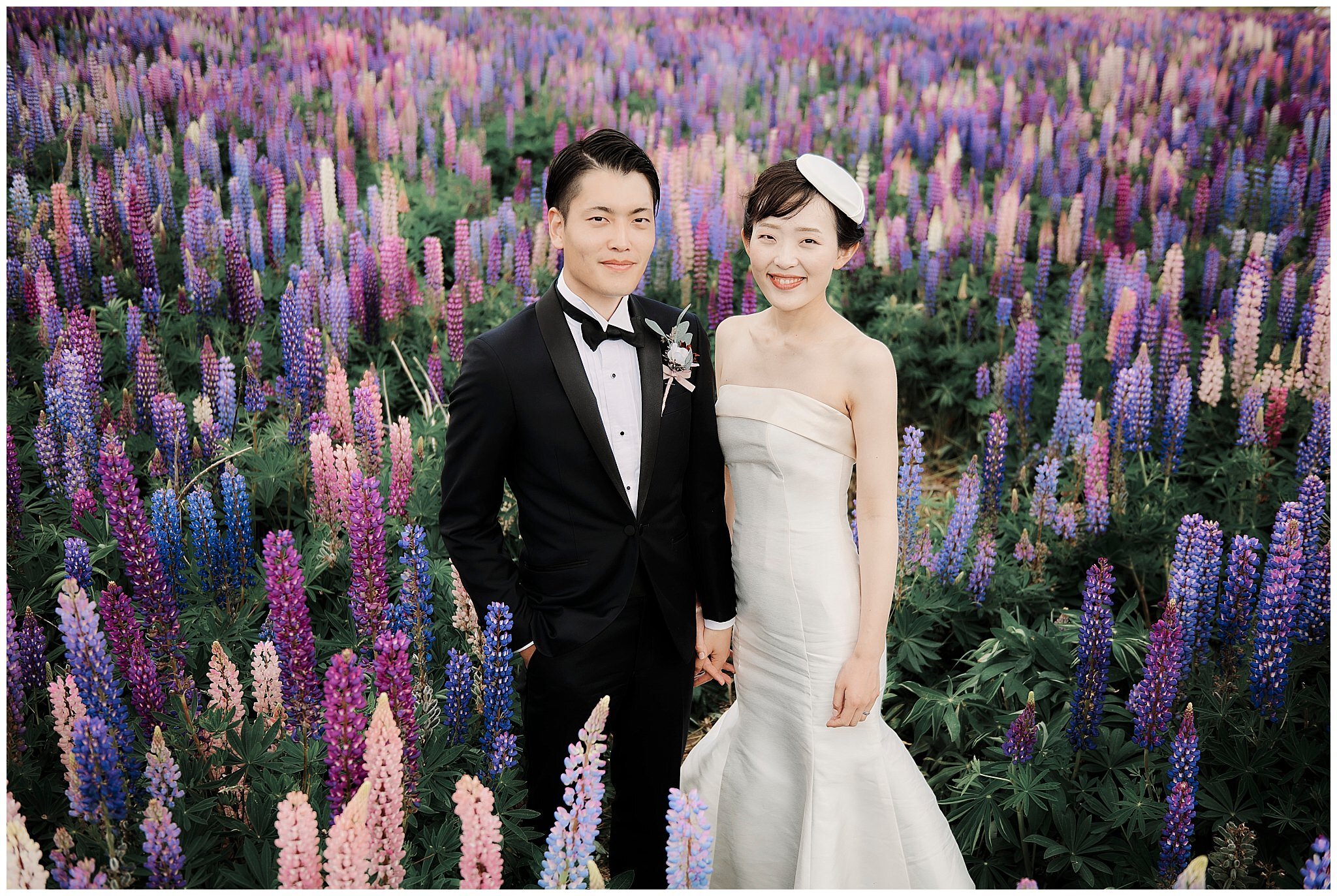 Queenstown and Lake Tekapo, New Zealand Pre-Wedding Shoot クイーンズタウンとテカポ、ニュージーランドで撮る素敵な前撮りフォトウェディング ヘリウェディング　ウェディング