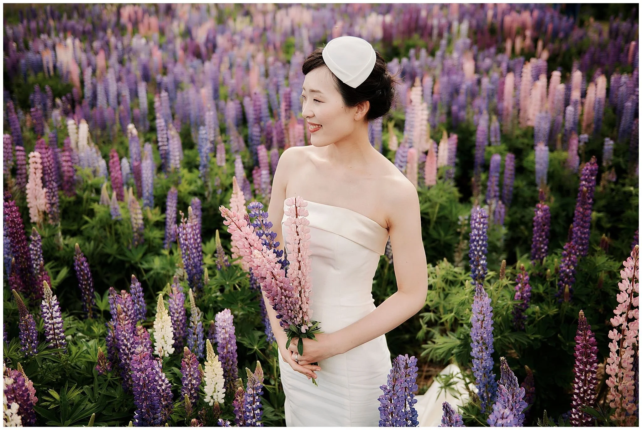 Queenstown and Lake Tekapo, New Zealand Pre-Wedding Shoot クイーンズタウンとテカポ、ニュージーランドで撮る素敵な前撮りフォトウェディング ヘリウェディング　ウェディング