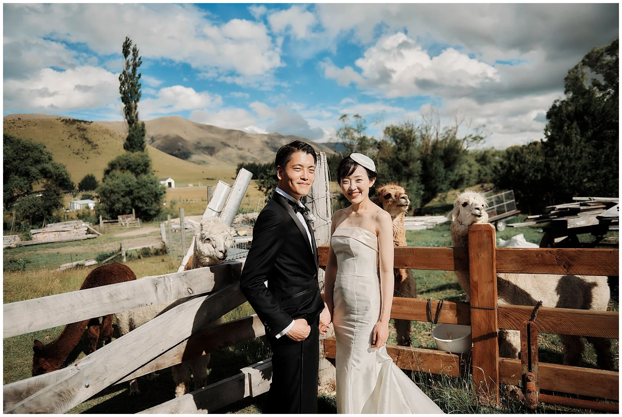 Queenstown and Lake Tekapo, New Zealand Pre-Wedding Shoot クイーンズタウンとテカポ、ニュージーランドで撮る素敵な前撮りフォトウェディング ヘリウェディング　ウェディング
