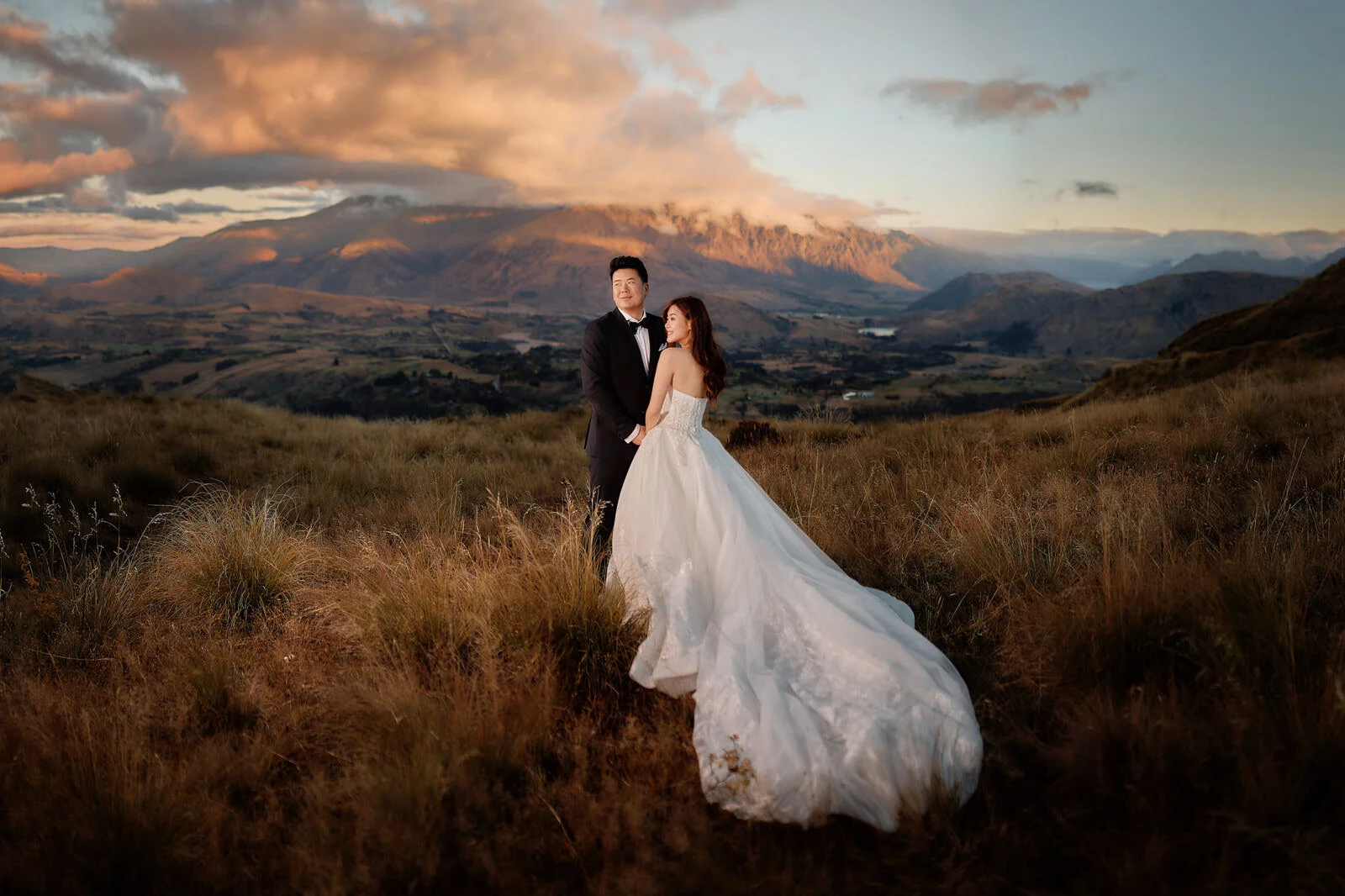 ニュージーランド　ウェディング　前撮り　フォト