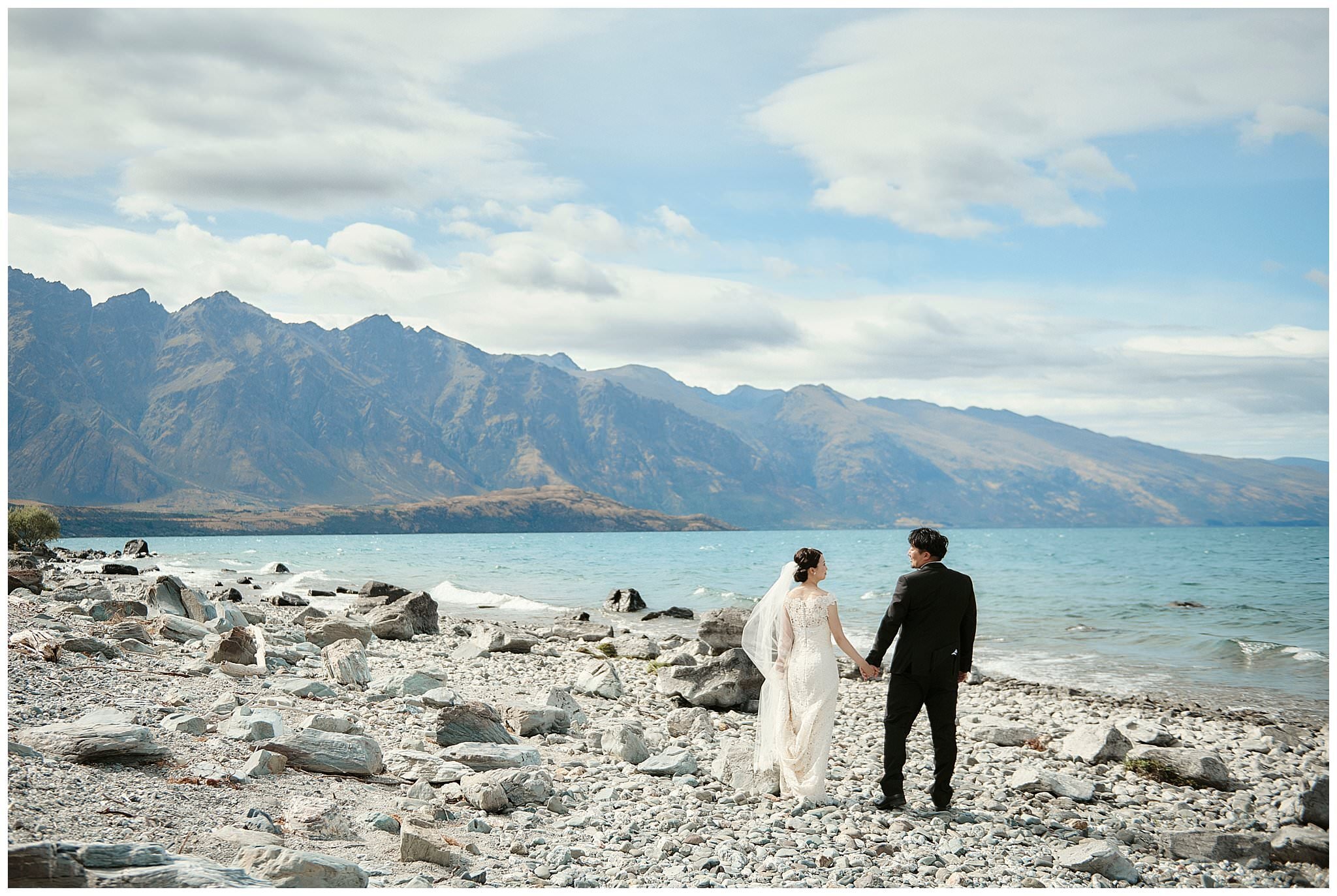 ニュージーランド　南島　クイーンズタウン　テカポ湖　ウェディング (Copy)