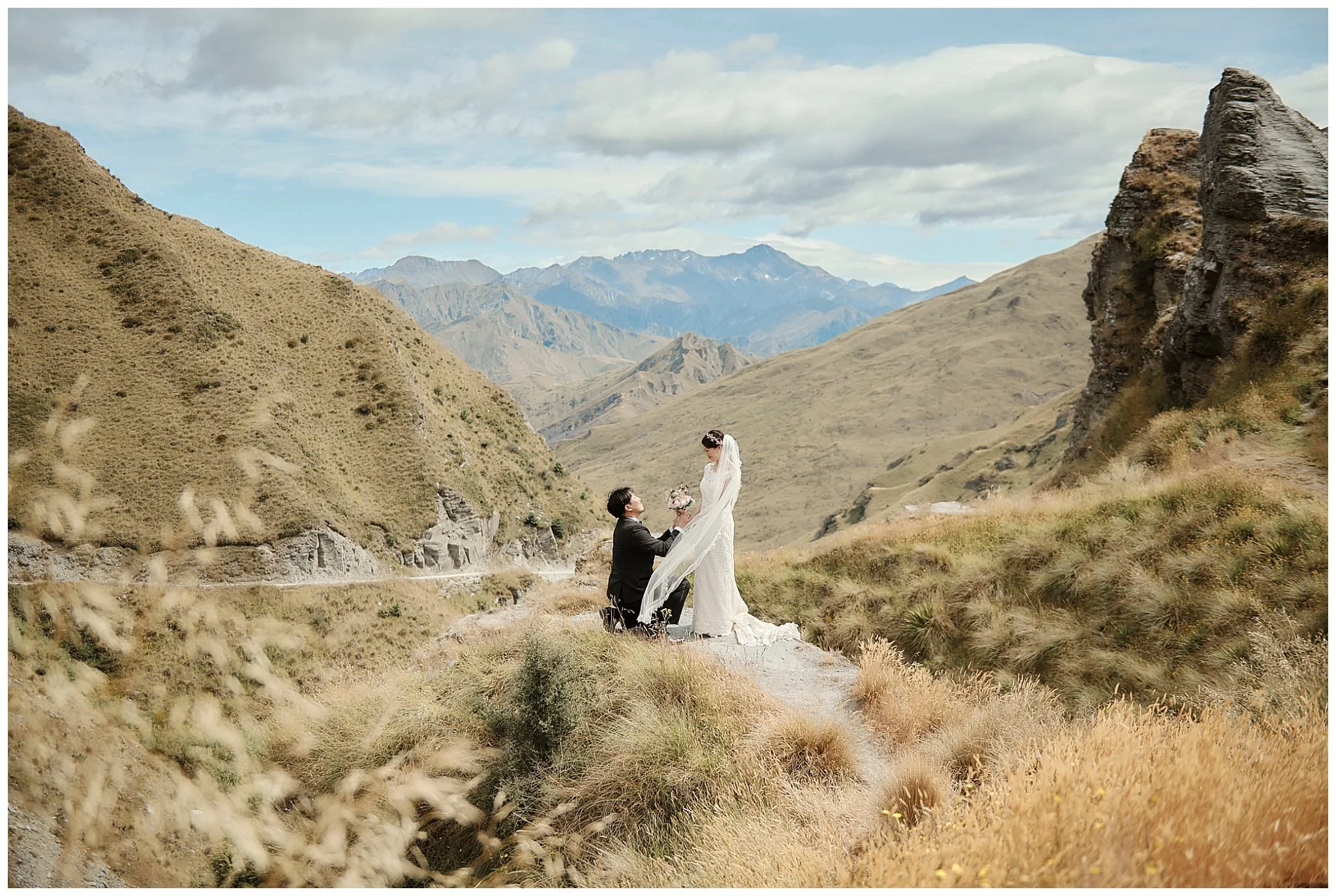 ニュージーランド　南島　クイーンズタウン　テカポ湖　ウェディング (Copy)