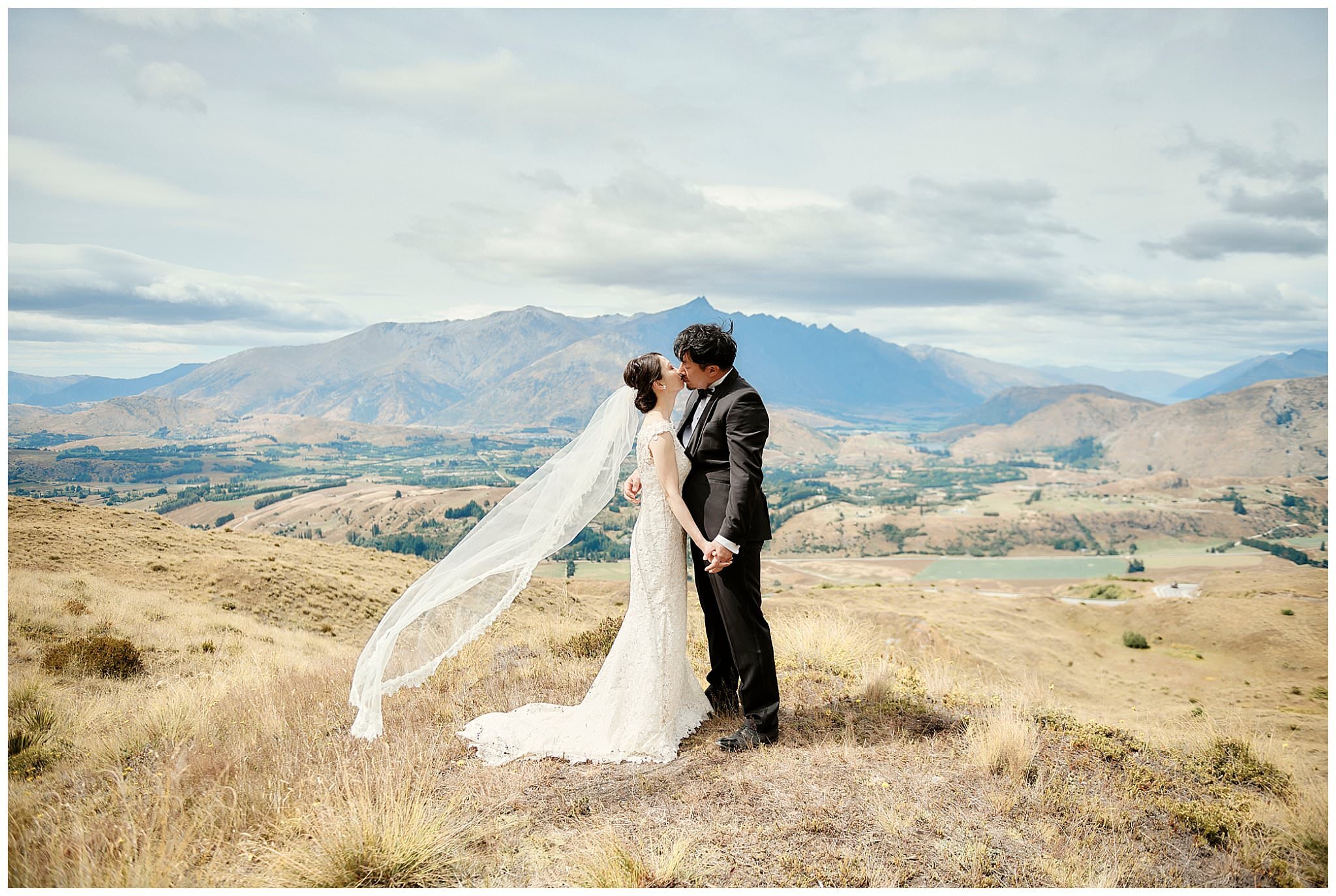 ニュージーランド　南島　クイーンズタウン　テカポ湖　ウェディング (Copy)