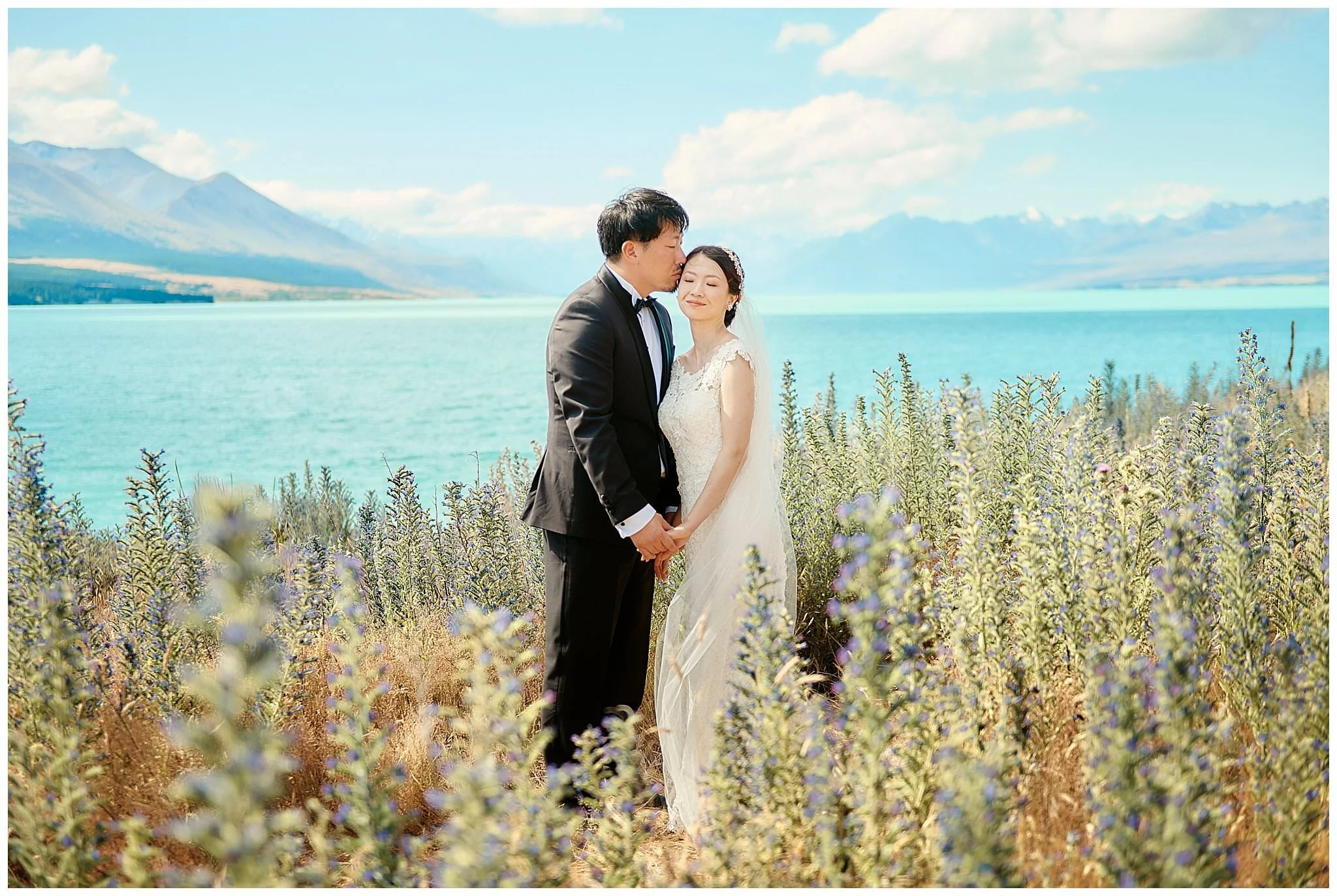ニュージーランド　南島　クイーンズタウン　テカポ湖　ウェディング (Copy)