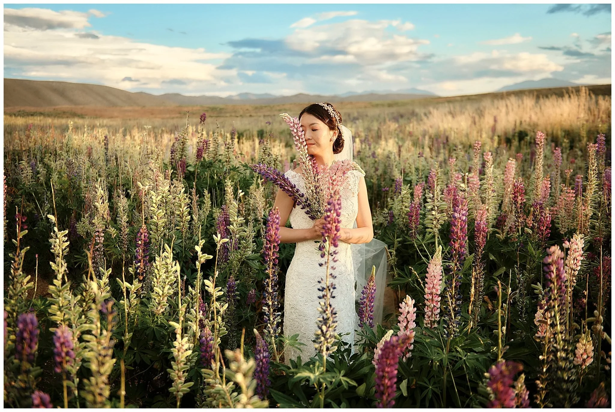 ニュージーランド　南島　クイーンズタウン　テカポ湖　ウェディング (Copy)