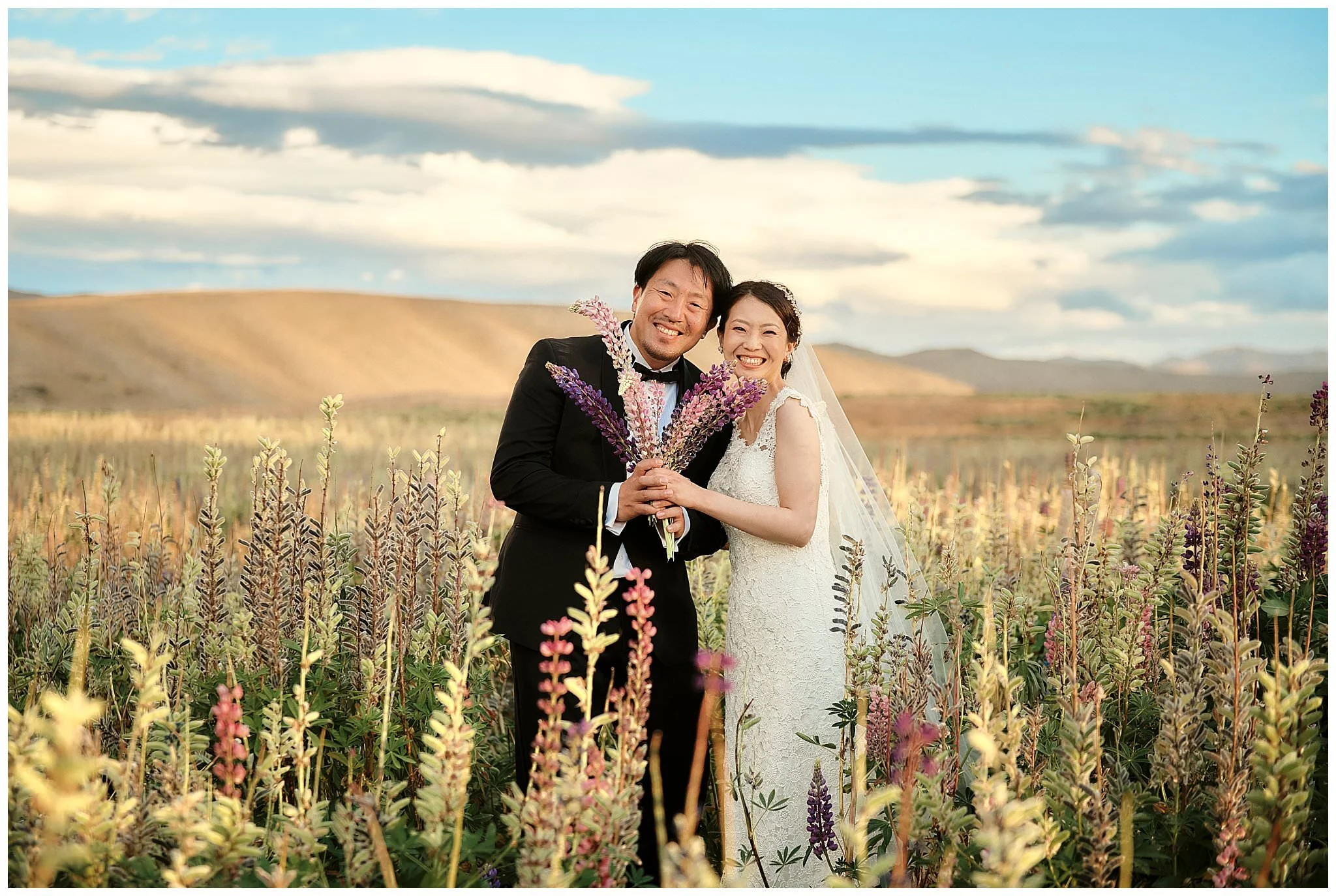 ニュージーランド　南島　クイーンズタウン　テカポ湖　ウェディング (Copy)