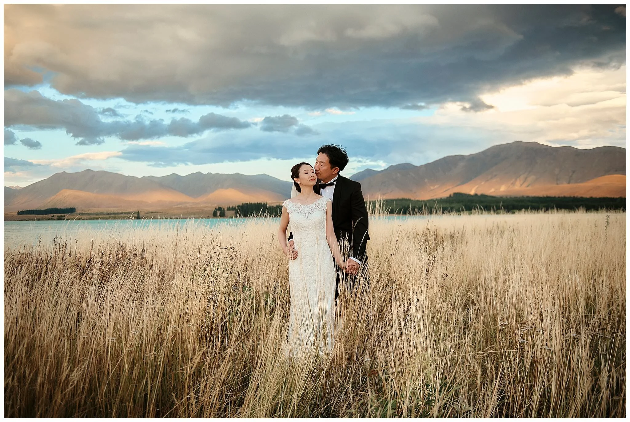 ニュージーランド　南島　クイーンズタウン　テカポ湖　ウェディング (Copy)