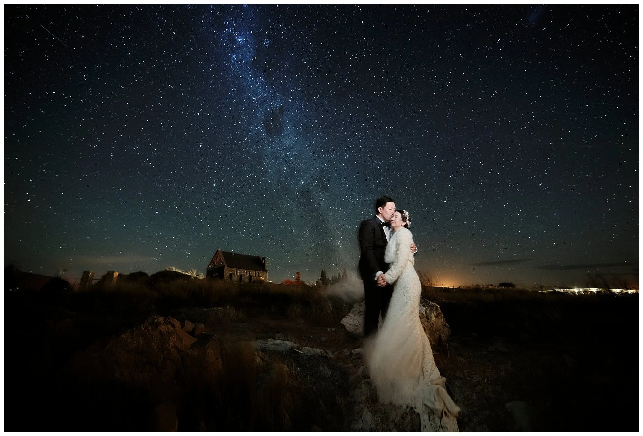 ニュージーランド　南島　クイーンズタウン　テカポ湖　ウェディング (Copy)