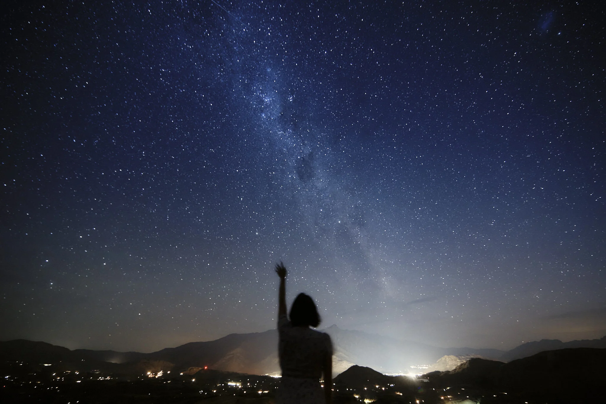 長野　星空　ウェディング　ポートレート