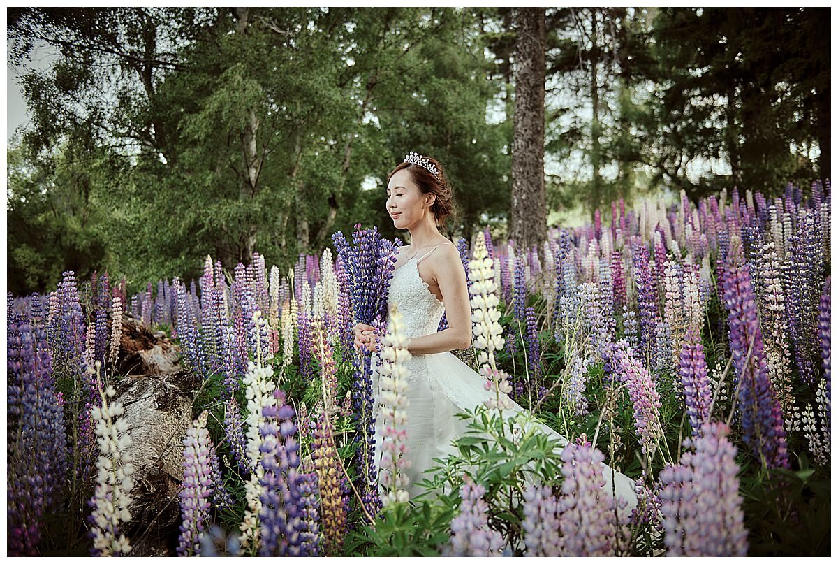 ニュージーランド　ウェディング  【テカポ湖、マウントクックとクイーンズタウンで撮るフォトウェディング】