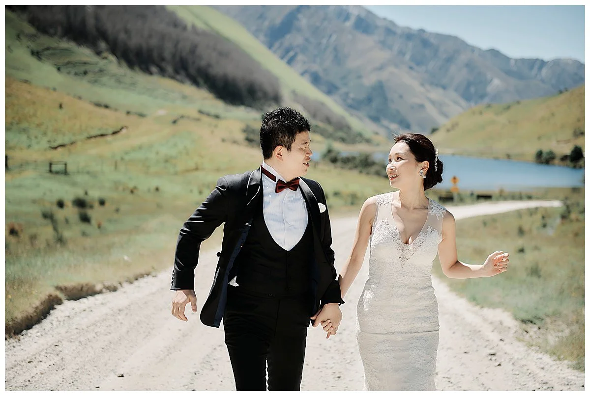 ニュージーランド　ウェディング  【テカポ湖、マウントクックとクイーンズタウンで撮るフォトウェディング】