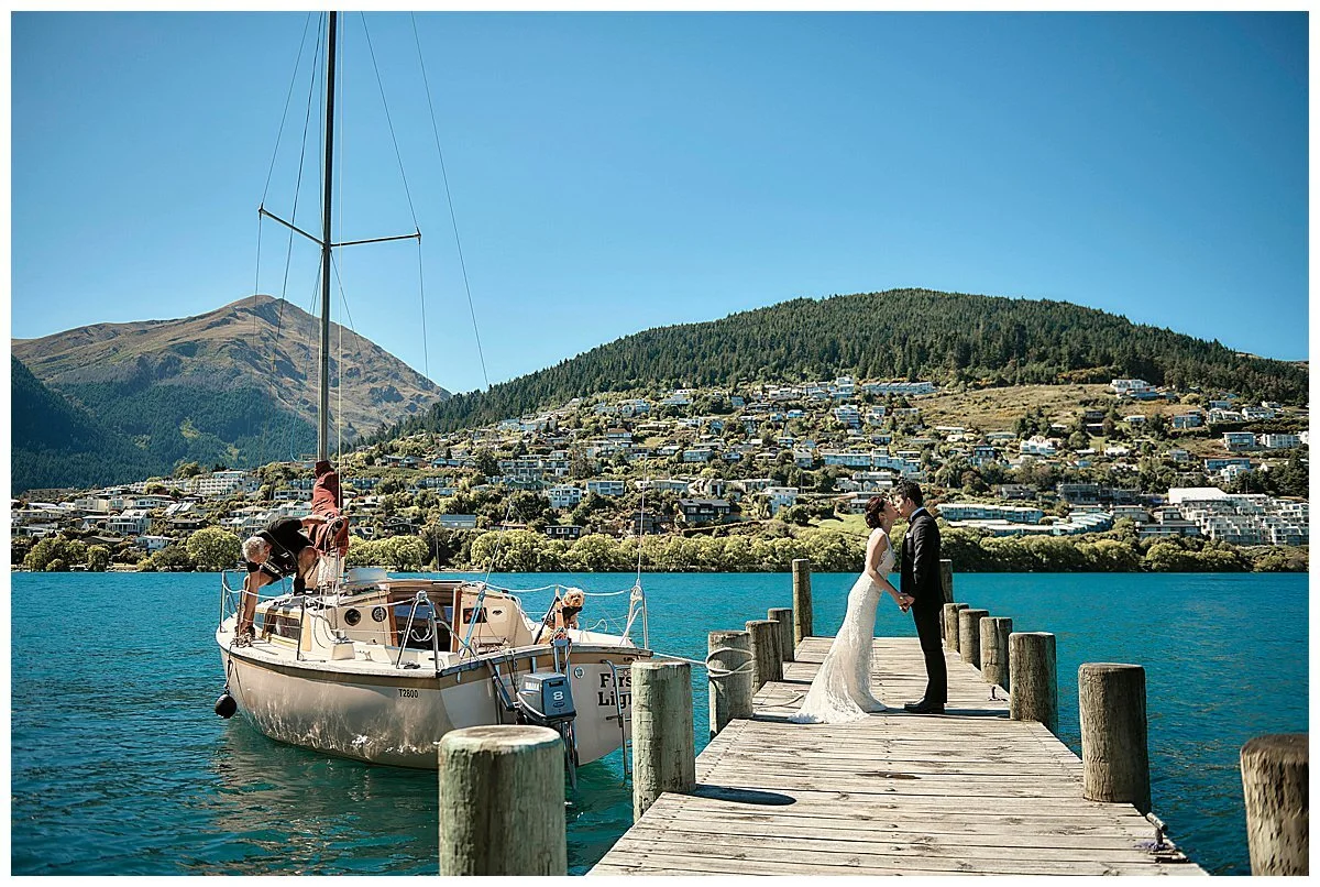 ニュージーランド　ウェディング  【テカポ湖、マウントクックとクイーンズタウンで撮るフォトウェディング】