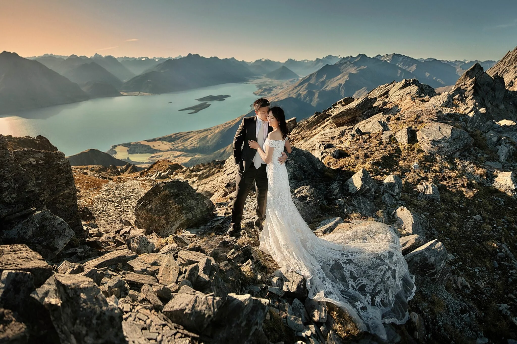 new zealand elopement wedding