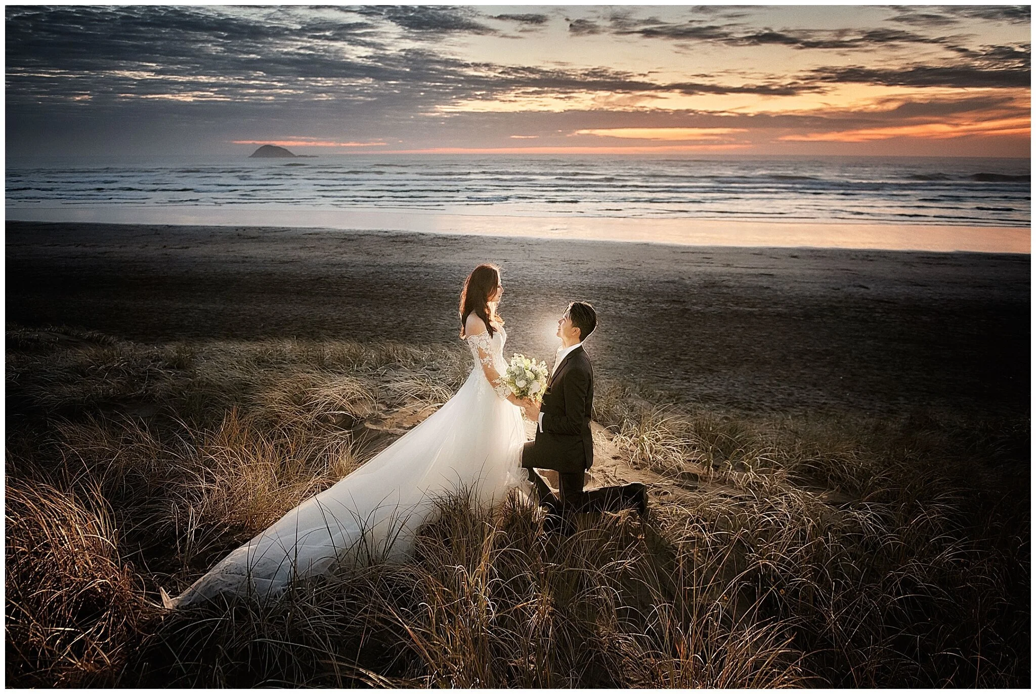 Auckland Muriwai Wedding Photographer