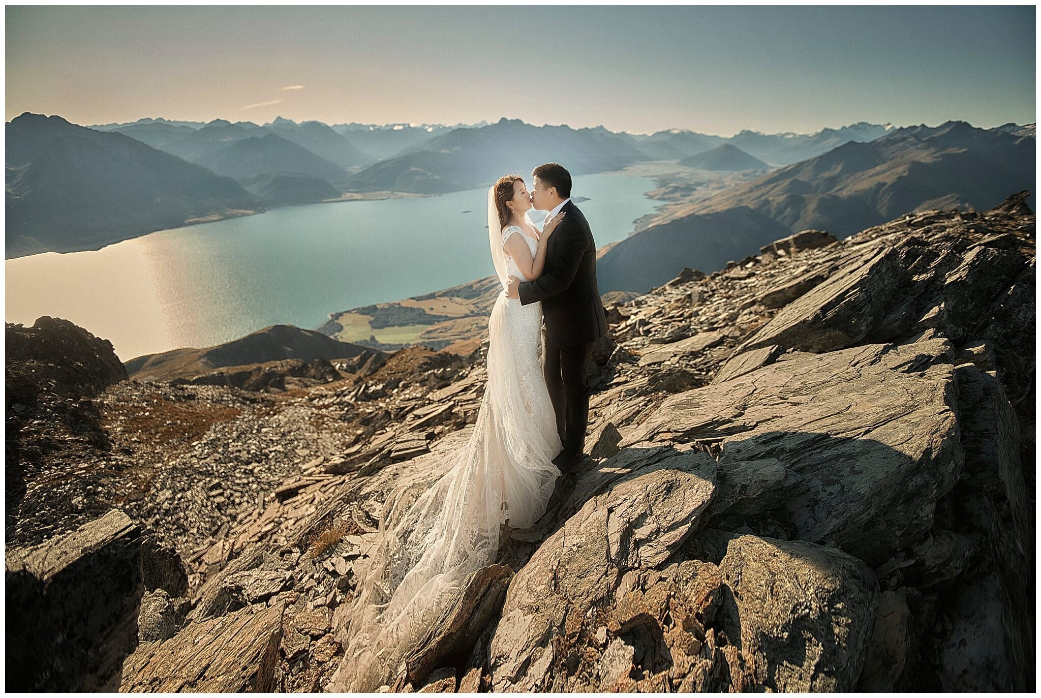 Heli-Wedding in Queenstown, New Zealand | Destination Wedding, Elopement Wedding, Mountain Weddings, Mt Crichton, Mt Creighton