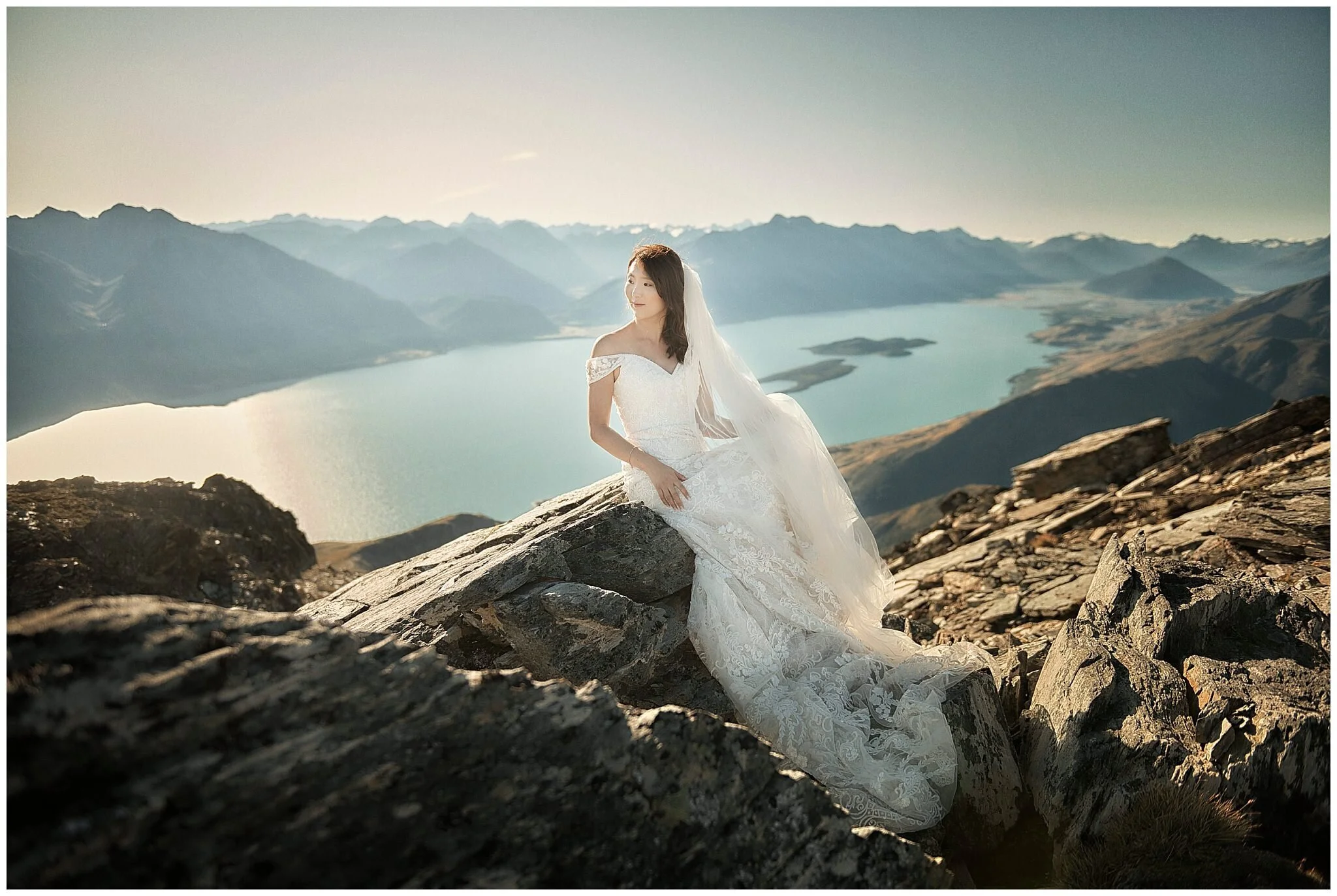 Heli-Wedding in Queenstown, New Zealand | Destination Wedding, Elopement Wedding, Mountain Weddings, Mt Crichton, Mt Creighton