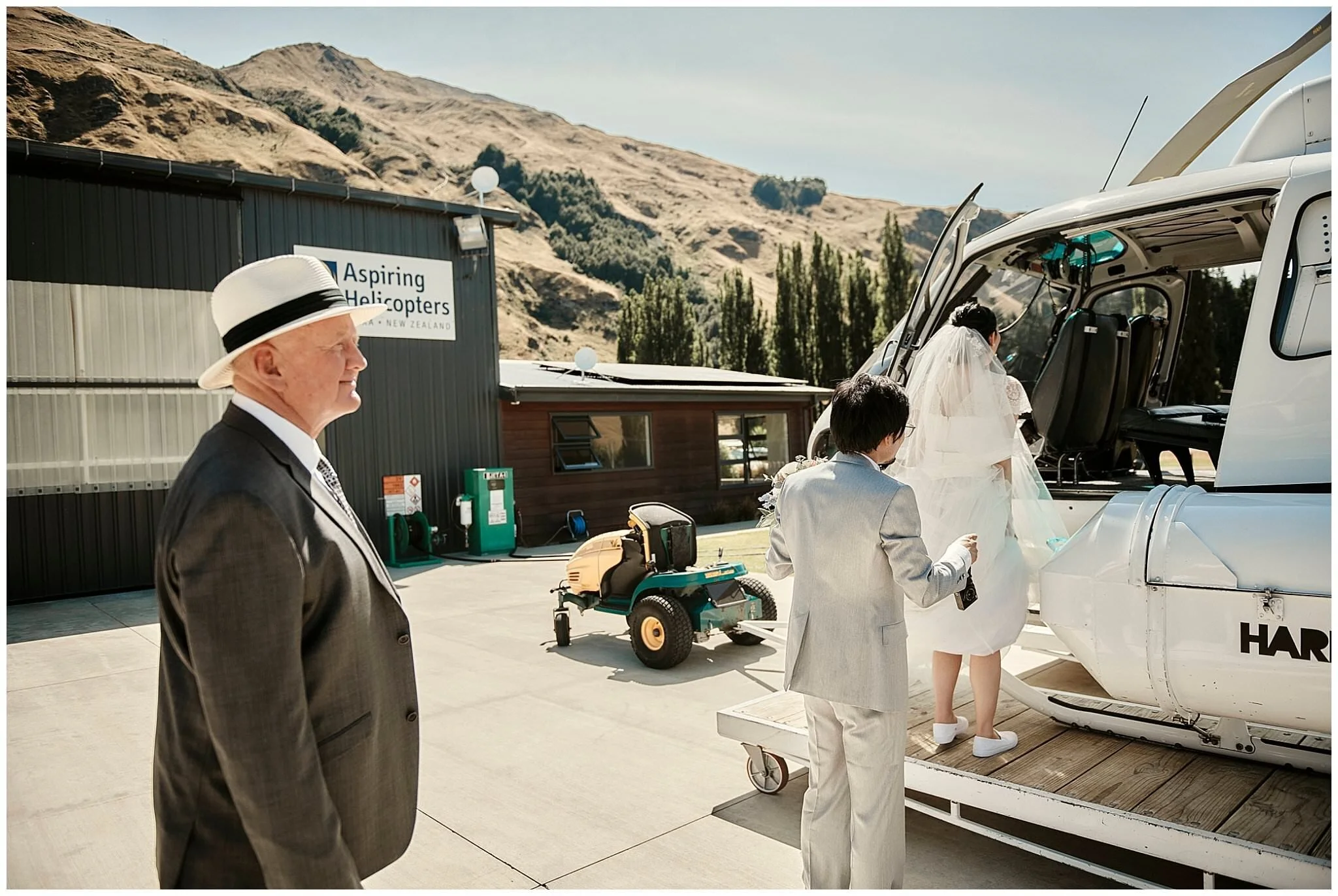 Heli-Wedding in Queenstown, New Zealand | Helicopter Wedding, Destination Wedding, Elopement Wedding, Mountain Weddings