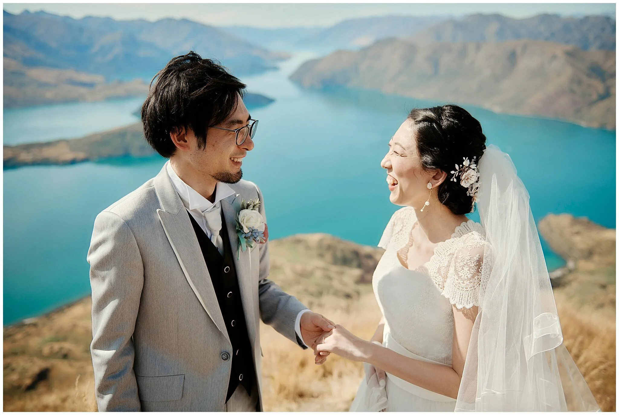 Heli-Wedding in Queenstown, New Zealand | Helicopter Wedding, Destination Wedding, Elopement Wedding, Mountain Weddings