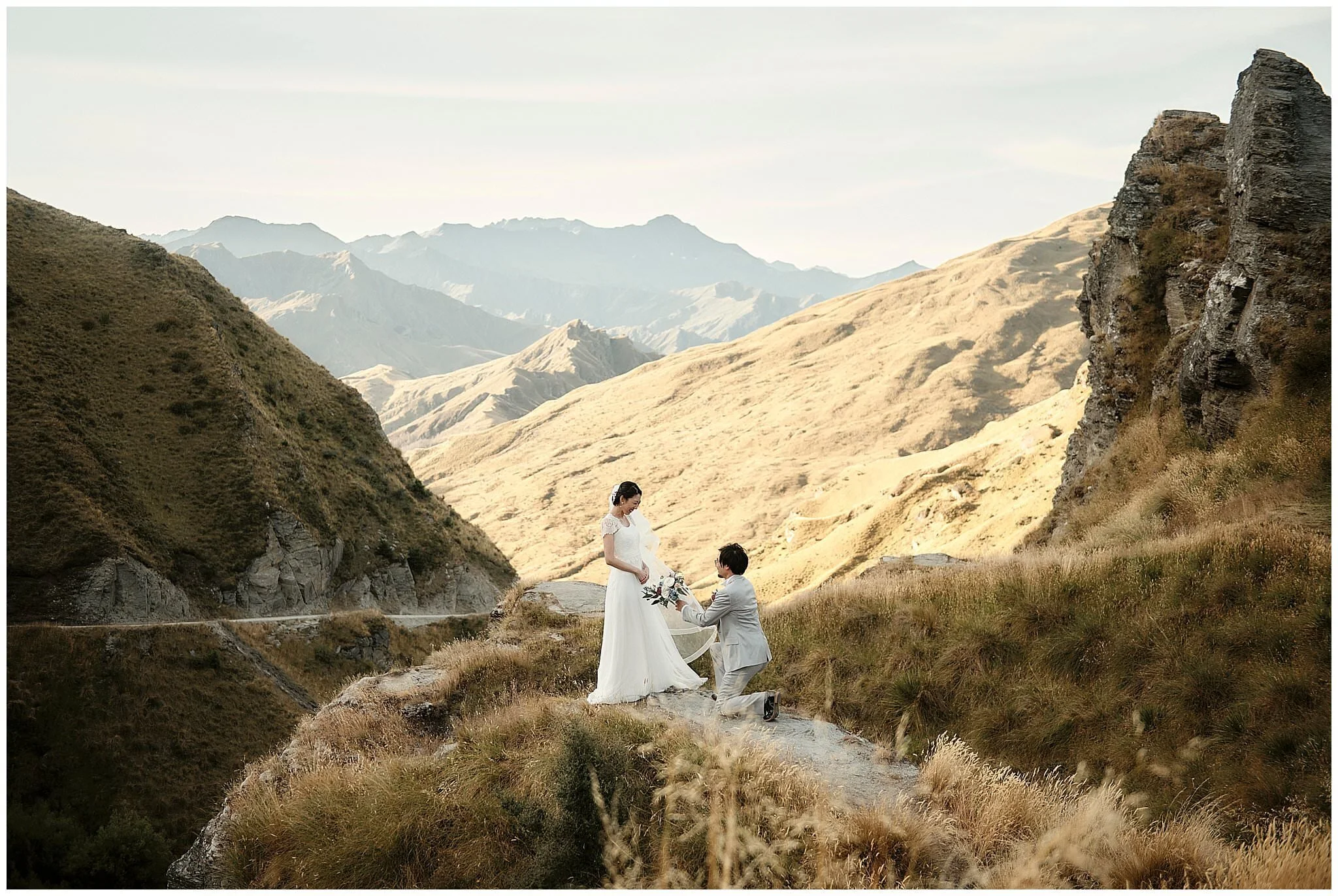 Heli-Wedding in Queenstown, New Zealand | Helicopter Wedding, Destination Wedding, Elopement Wedding, Mountain Weddings
