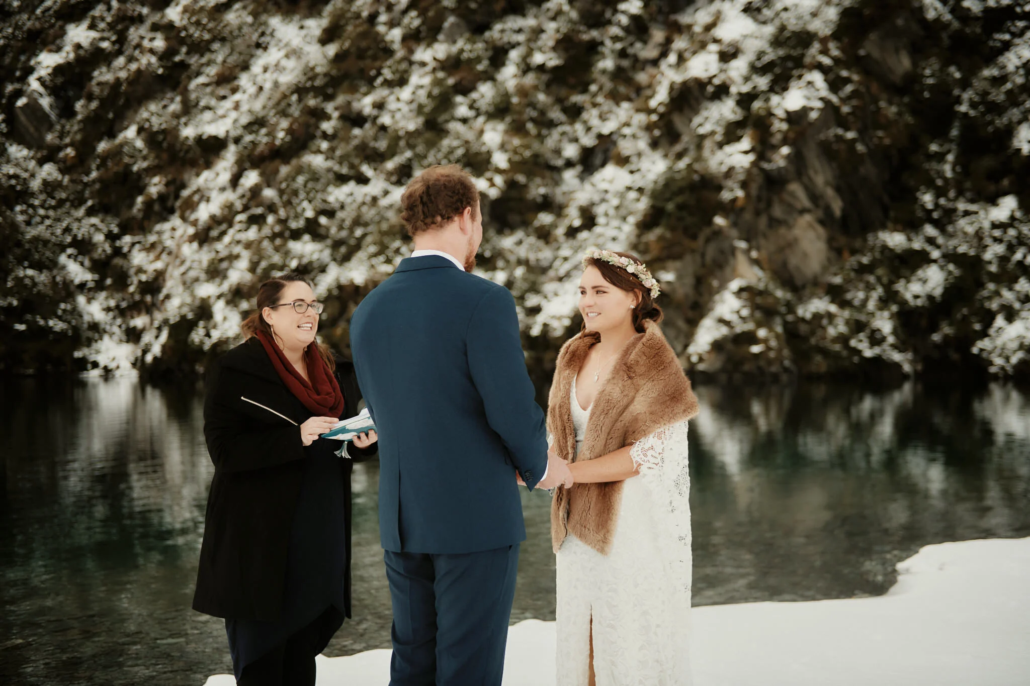 Queenstown Heli Elopement Wedding Lake Lochnagar