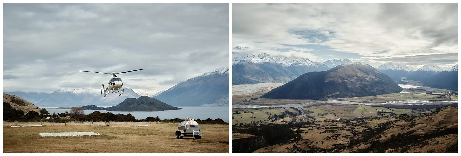 Queenstown Heli Wedding Elopement at Lake Lochnagar