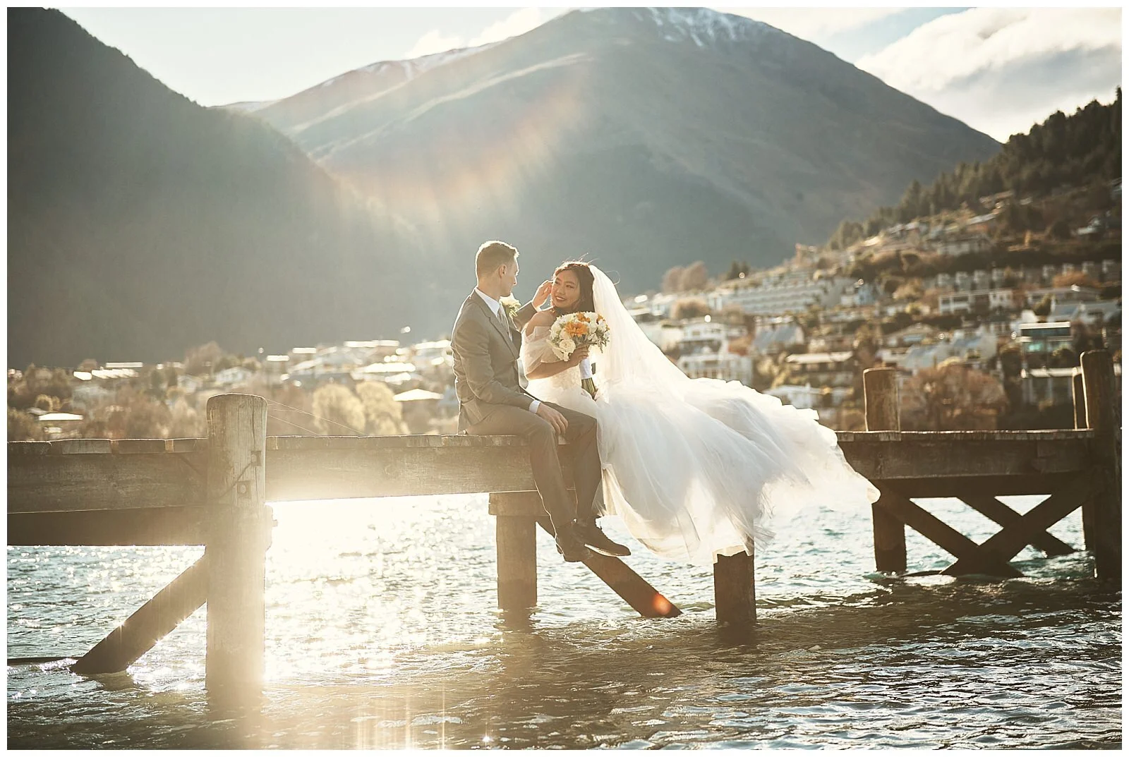Iris and Marc's Intimate Queenstown Elopement Wedding 