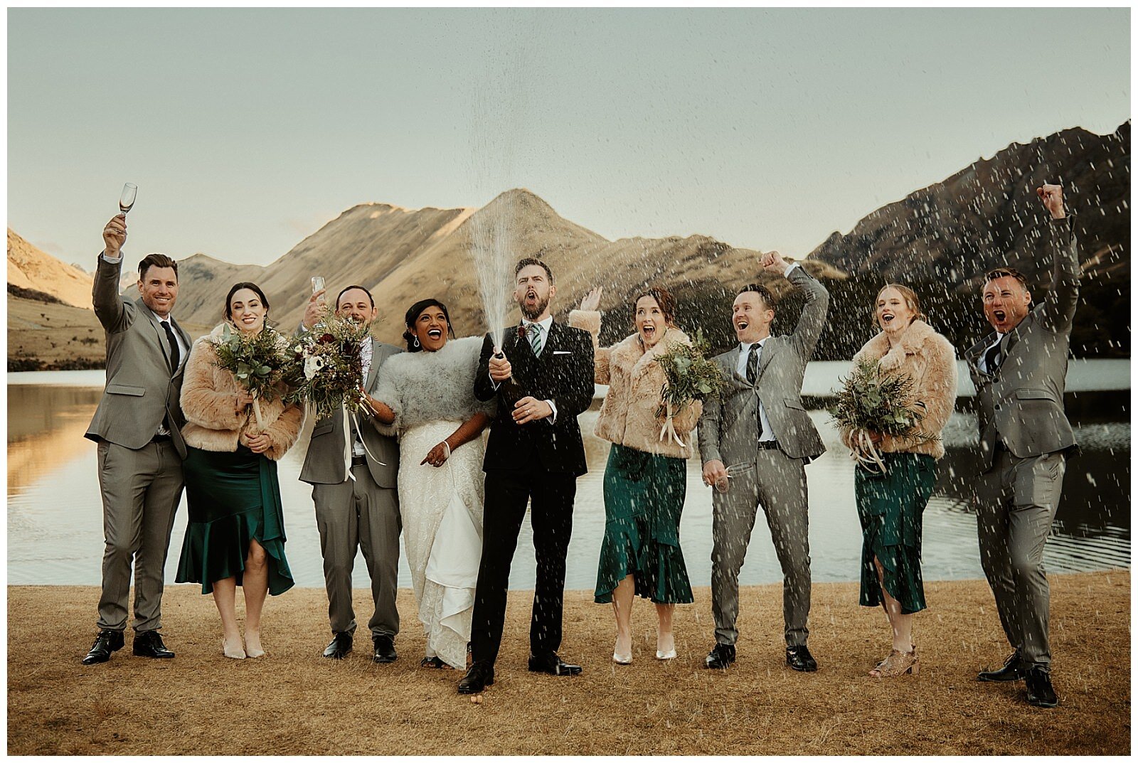 kamana queenstown heli wedding photographer