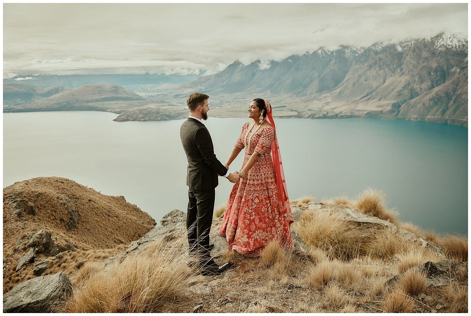 Queenstown Kamana Lakehouse Indian Heli Wedding Photography