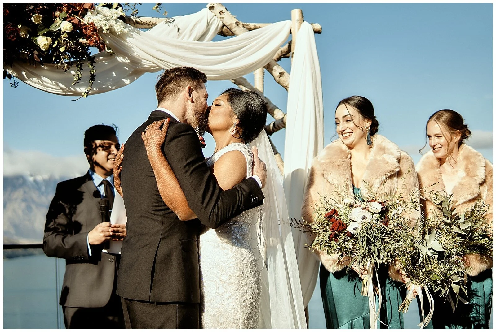 Queenstown Kamana Lakehouse Indian Heli Wedding Photography