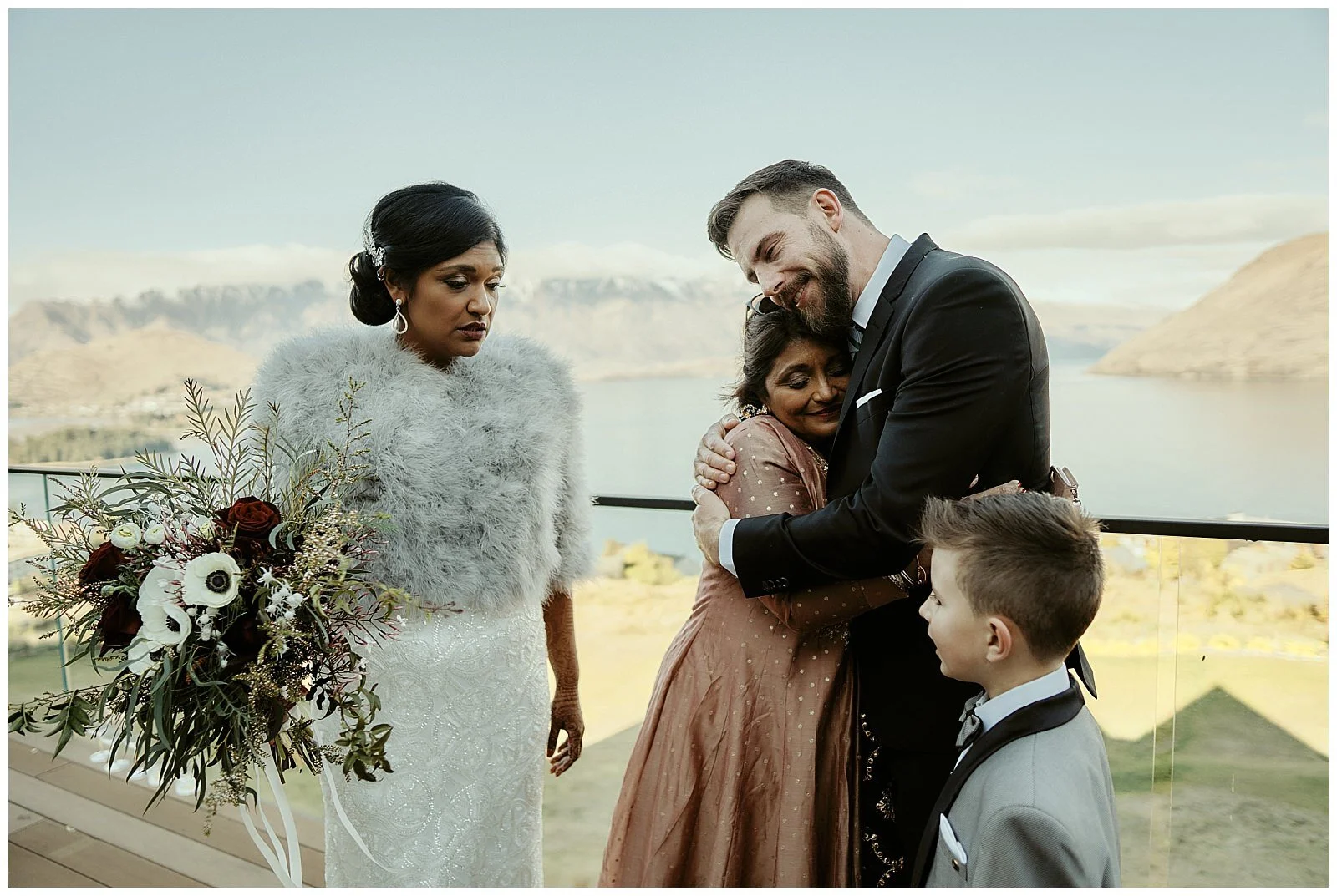 Queenstown Kamana Lakehouse Indian Heli Wedding Photography