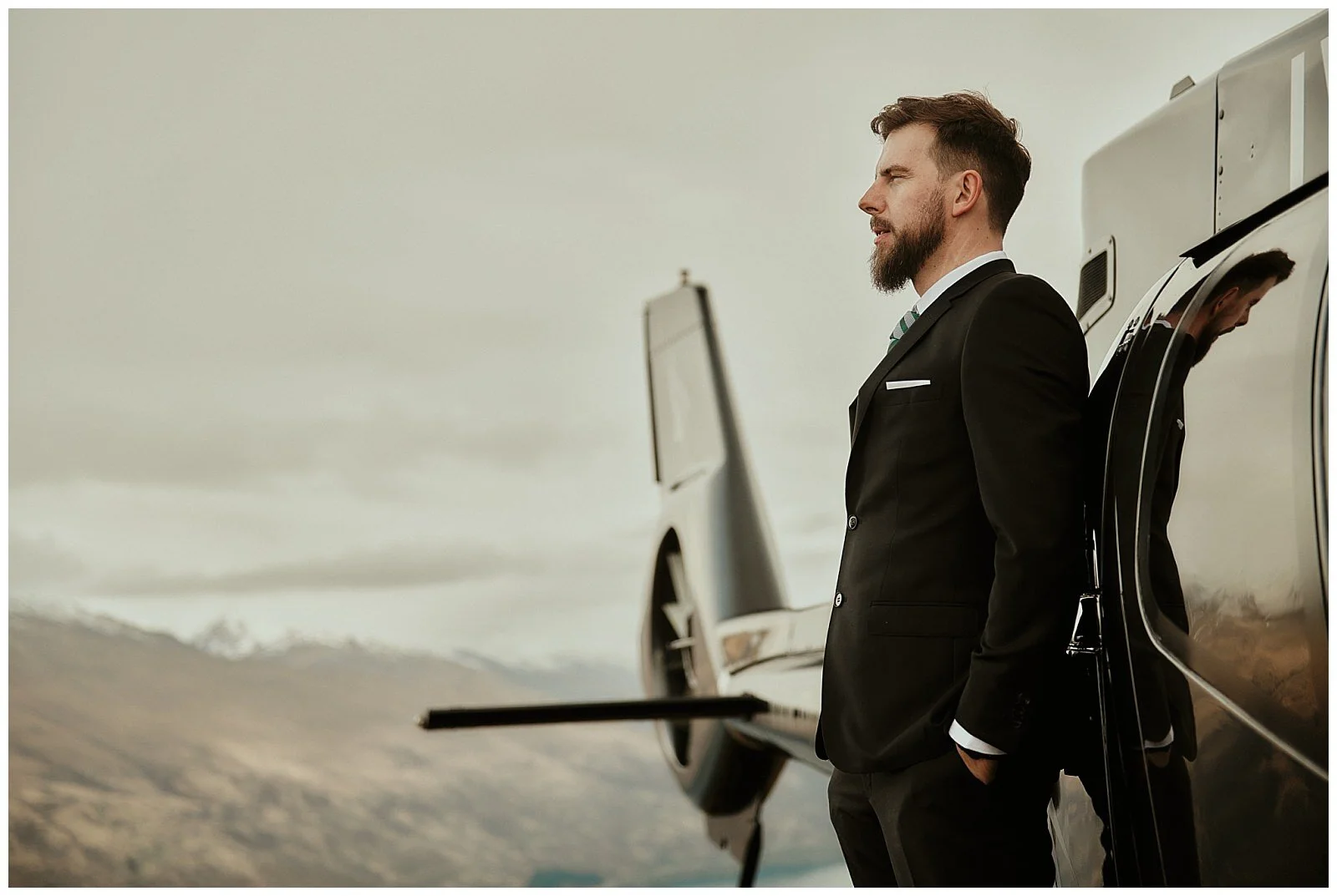 Queenstown Heli Photoshoot and Elopement Wedding at Kamana Lakehouse. Beautiful Sikh Indian Wedding Ceremony followed by a Civil Wedding Ceremony on the Sunshine Terrace.