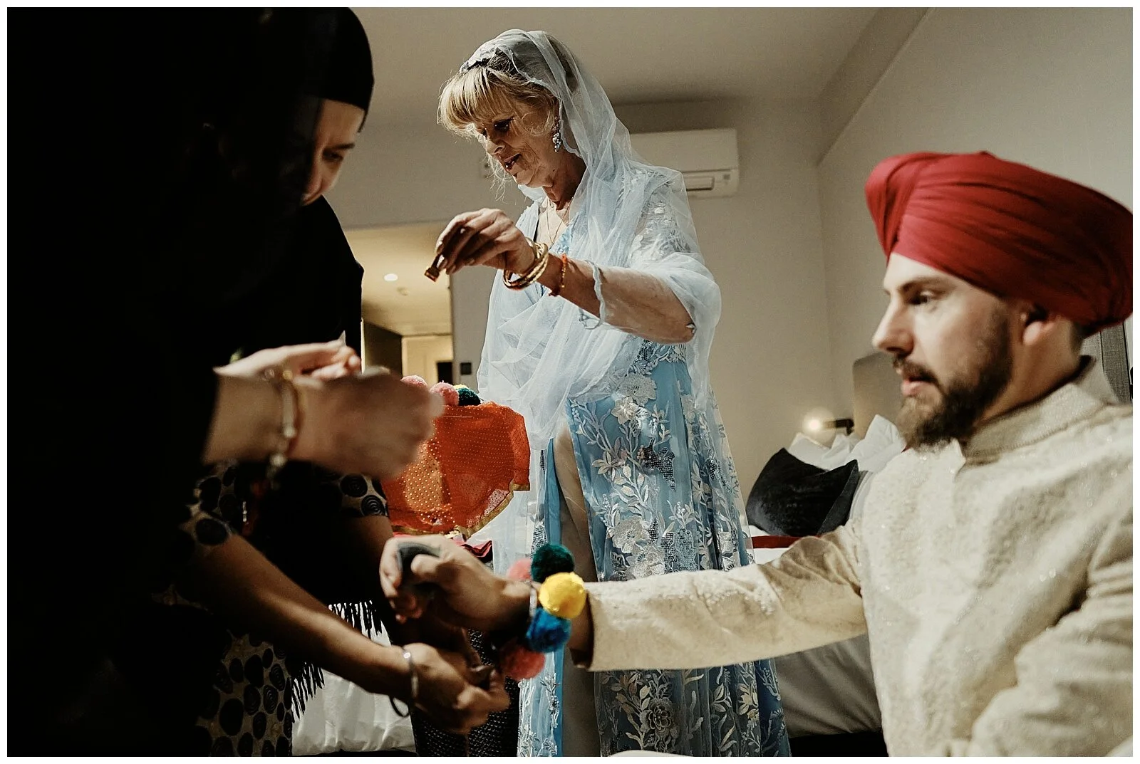 Queenstown Heli Photoshoot and Elopement Wedding at Kamana Lakehouse. Beautiful Sikh Indian Wedding Ceremony followed by a Civil Wedding Ceremony on the Sunshine Terrace.