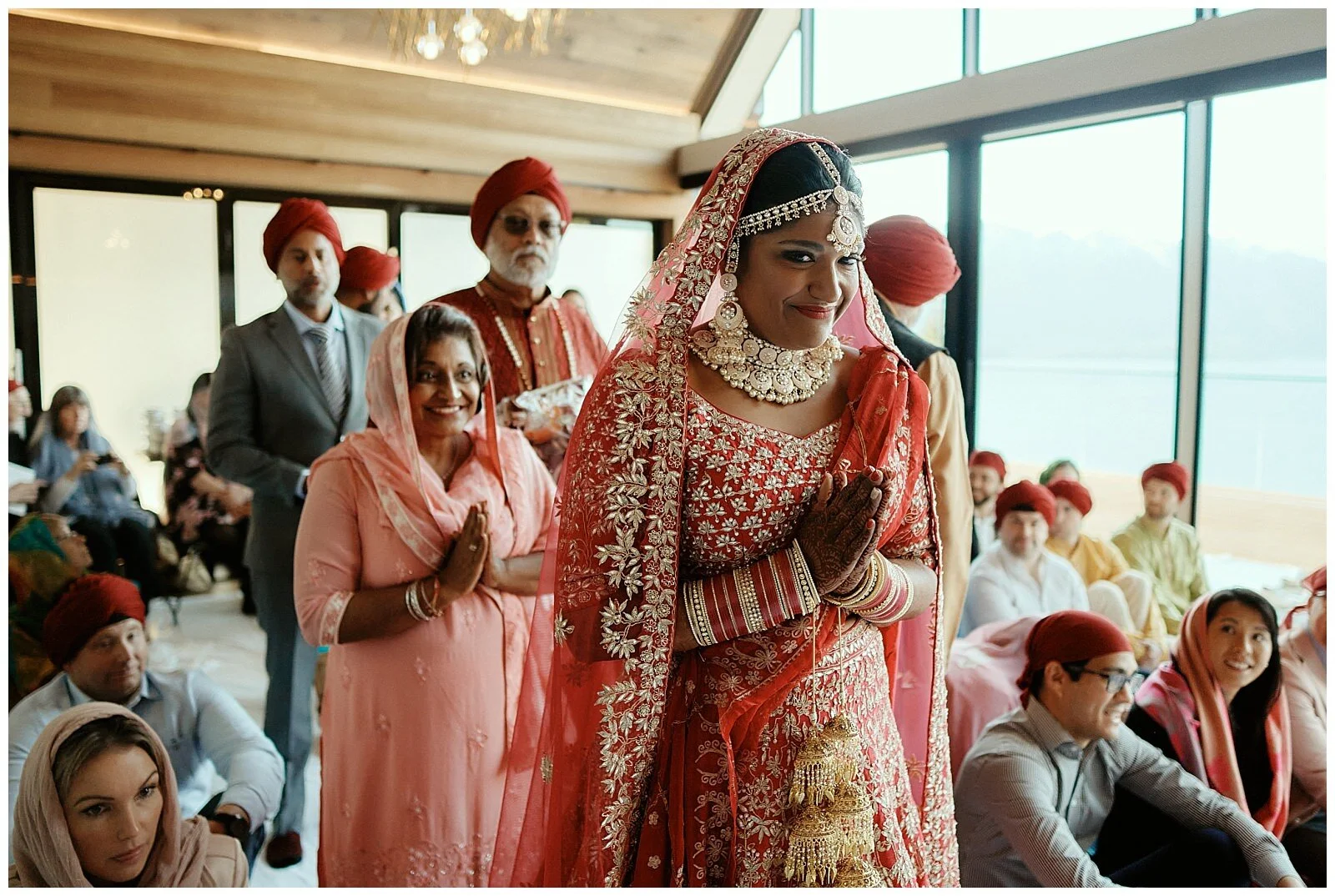 Queenstown Heli Photoshoot and Elopement Wedding at Kamana Lakehouse. Beautiful Sikh Indian Wedding Ceremony followed by a Civil Wedding Ceremony on the Sunshine Terrace.