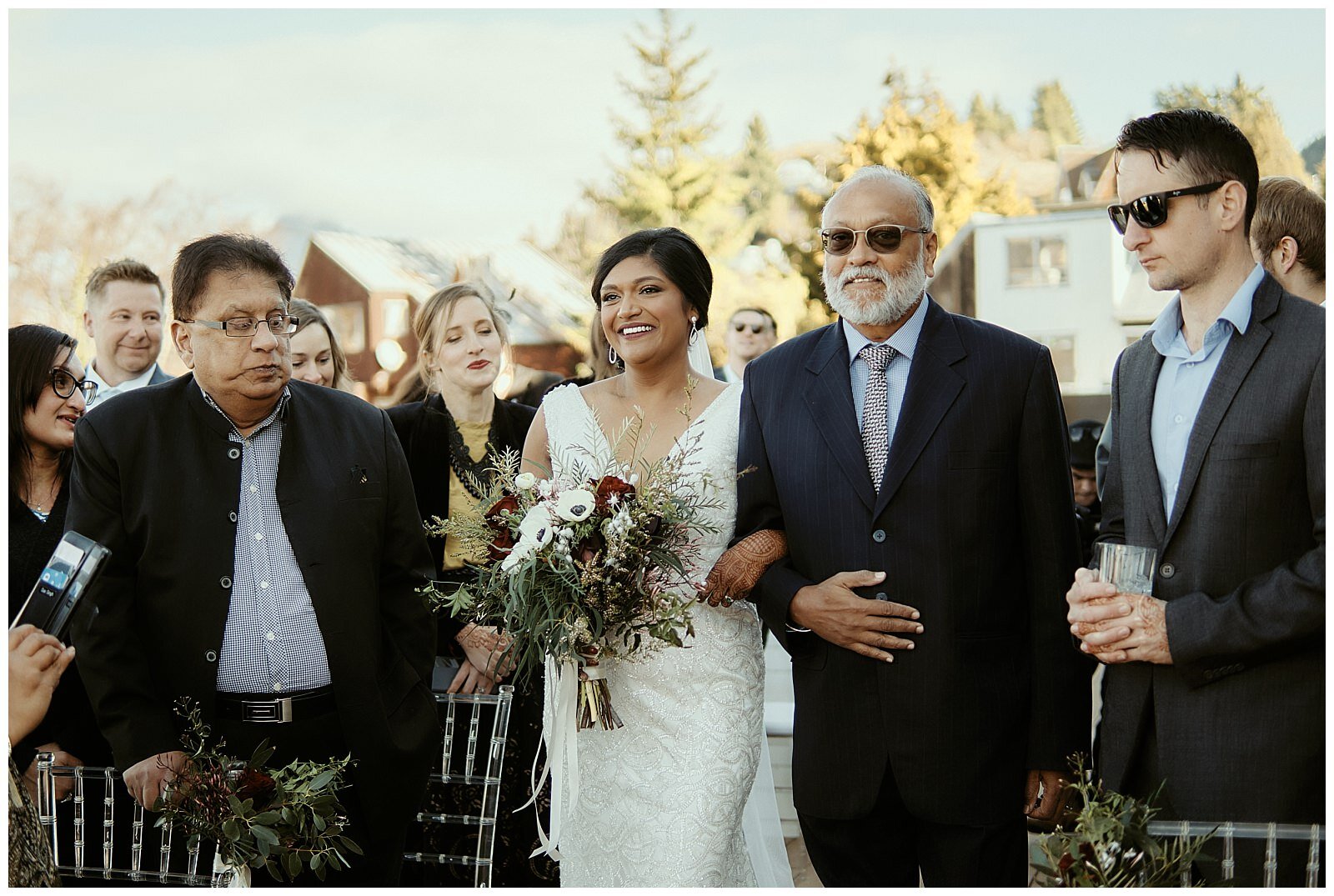 Queenstown Heli Photoshoot and Elopement Wedding at Kamana Lakehouse. Beautiful Sikh Indian Wedding Ceremony followed by a Civil Wedding Ceremony on the Sunshine Terrace.