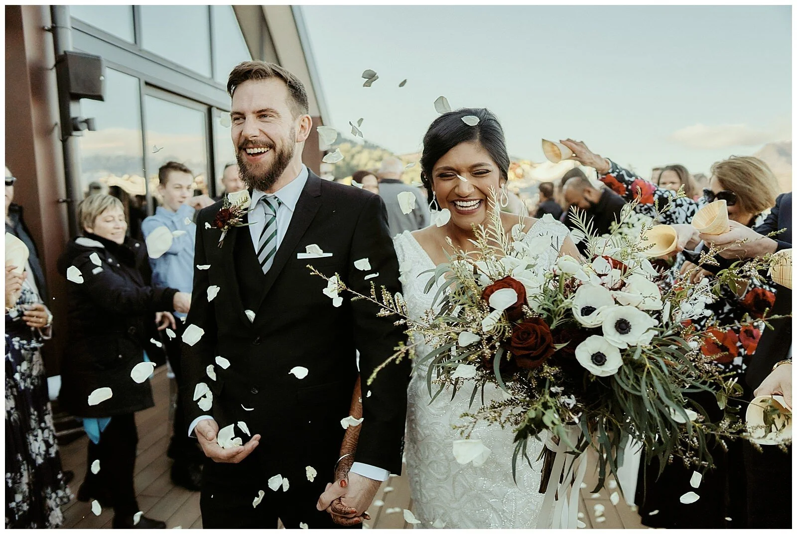 Queenstown Heli Photoshoot and Elopement Wedding at Kamana Lakehouse. Beautiful Sikh Indian Wedding Ceremony followed by a Civil Wedding Ceremony on the Sunshine Terrace.