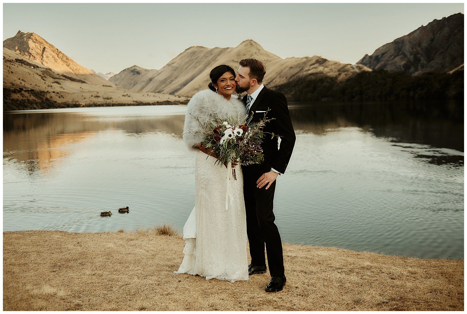 Queenstown Heli Photoshoot and Elopement Wedding at Kamana Lakehouse. Beautiful Sikh Indian Wedding Ceremony followed by a Civil Wedding Ceremony on the Sunshine Terrace.
