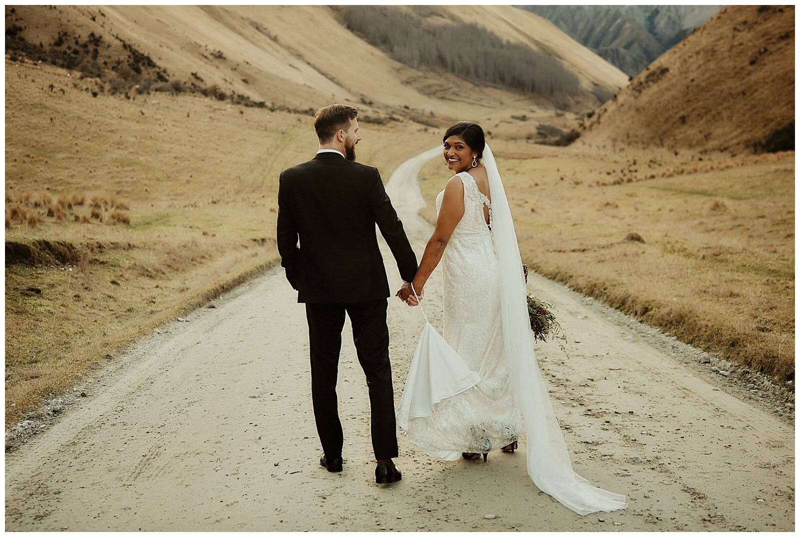 Queenstown Heli Photoshoot and Elopement Wedding at Kamana Lakehouse. Beautiful Sikh Indian Wedding Ceremony followed by a Civil Wedding Ceremony on the Sunshine Terrace.