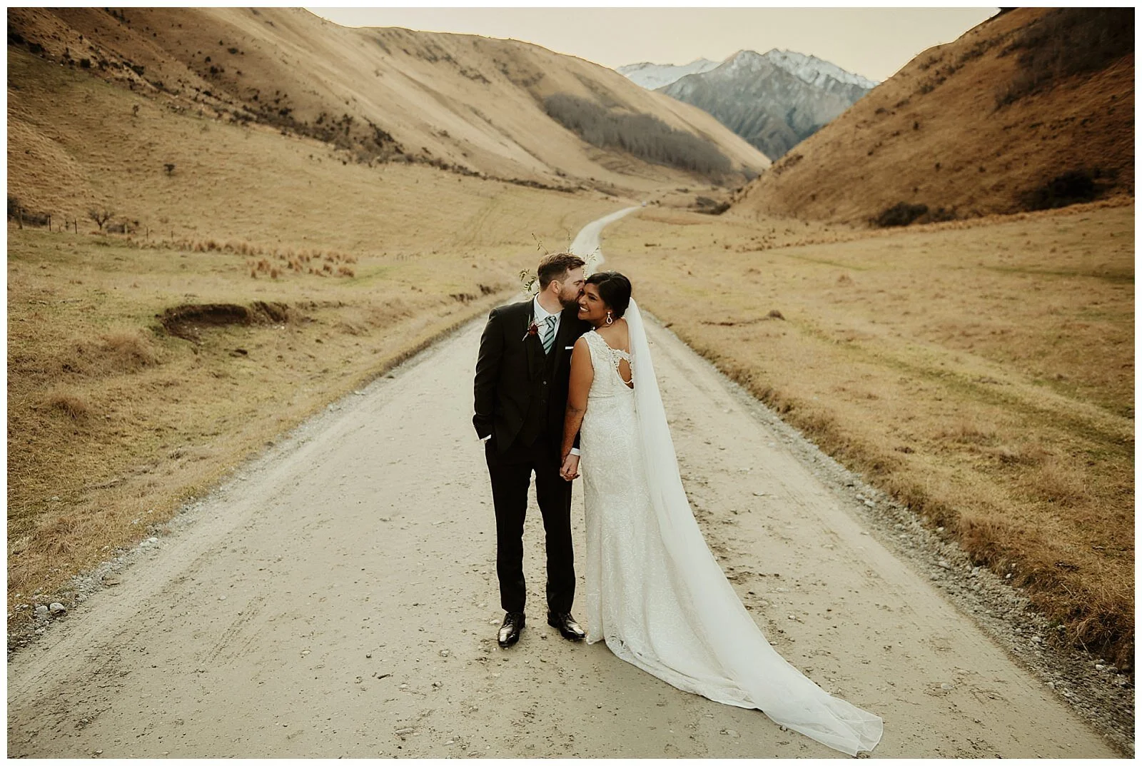 Queenstown Heli Photoshoot and Elopement Wedding at Kamana Lakehouse. Beautiful Sikh Indian Wedding Ceremony followed by a Civil Wedding Ceremony on the Sunshine Terrace.