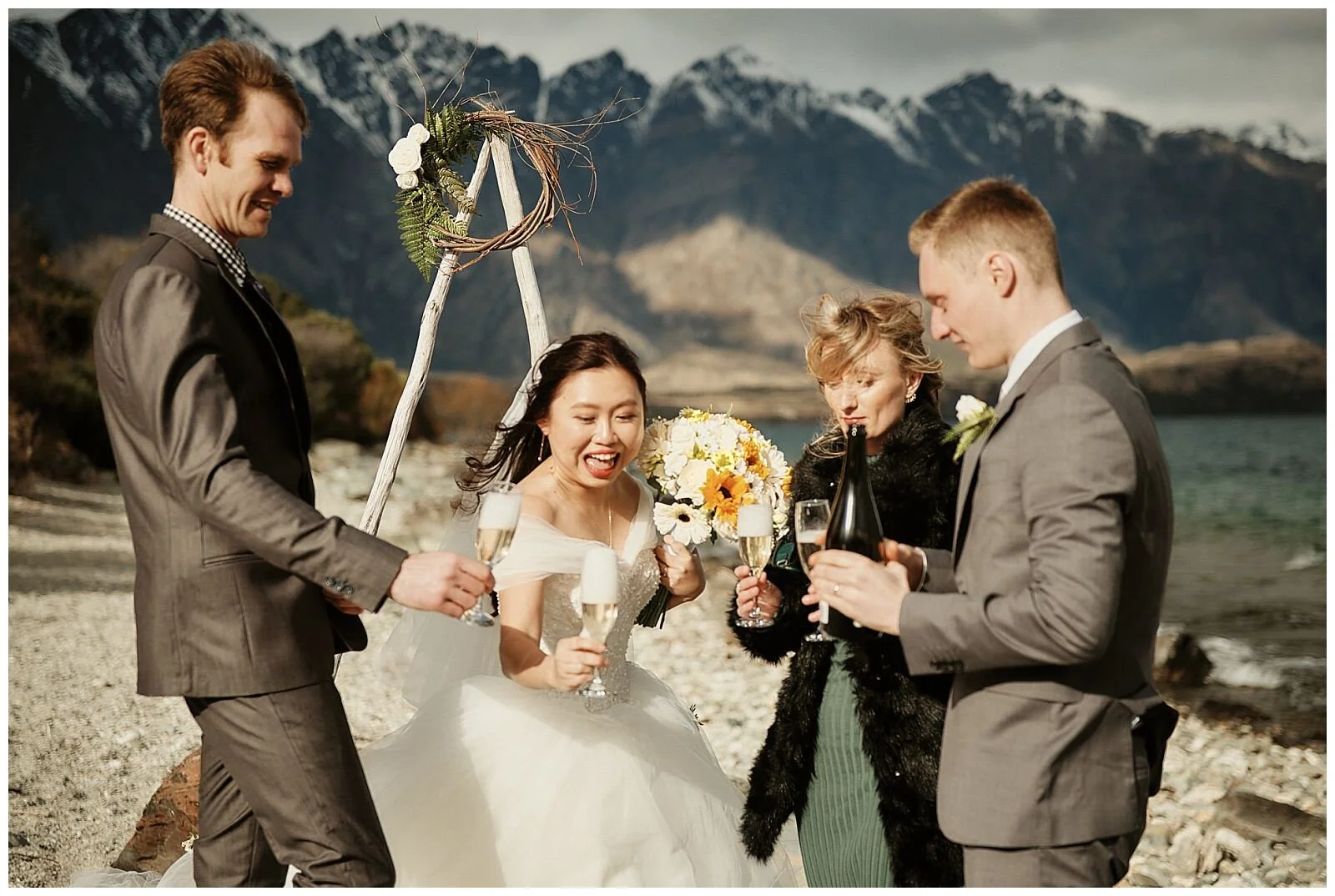 Queenstown Intimate Elopement Wedding at Kelvin Heights and Coronet Peak