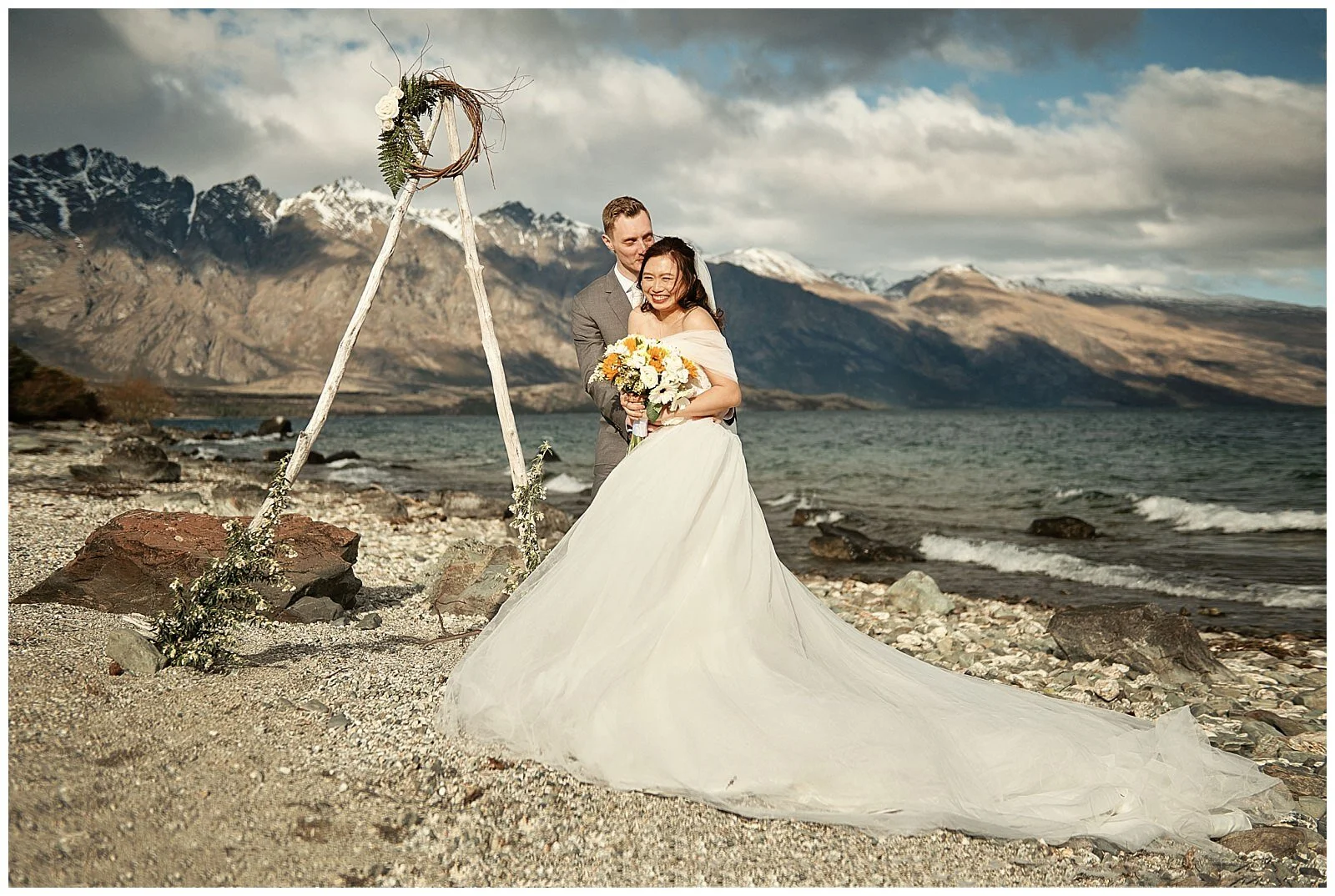 Queenstown Intimate Elopement Wedding at Kelvin Heights and Coronet Peak