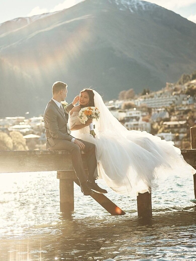 Iris and Marc - Queenstown Intimate Elopement Wedding