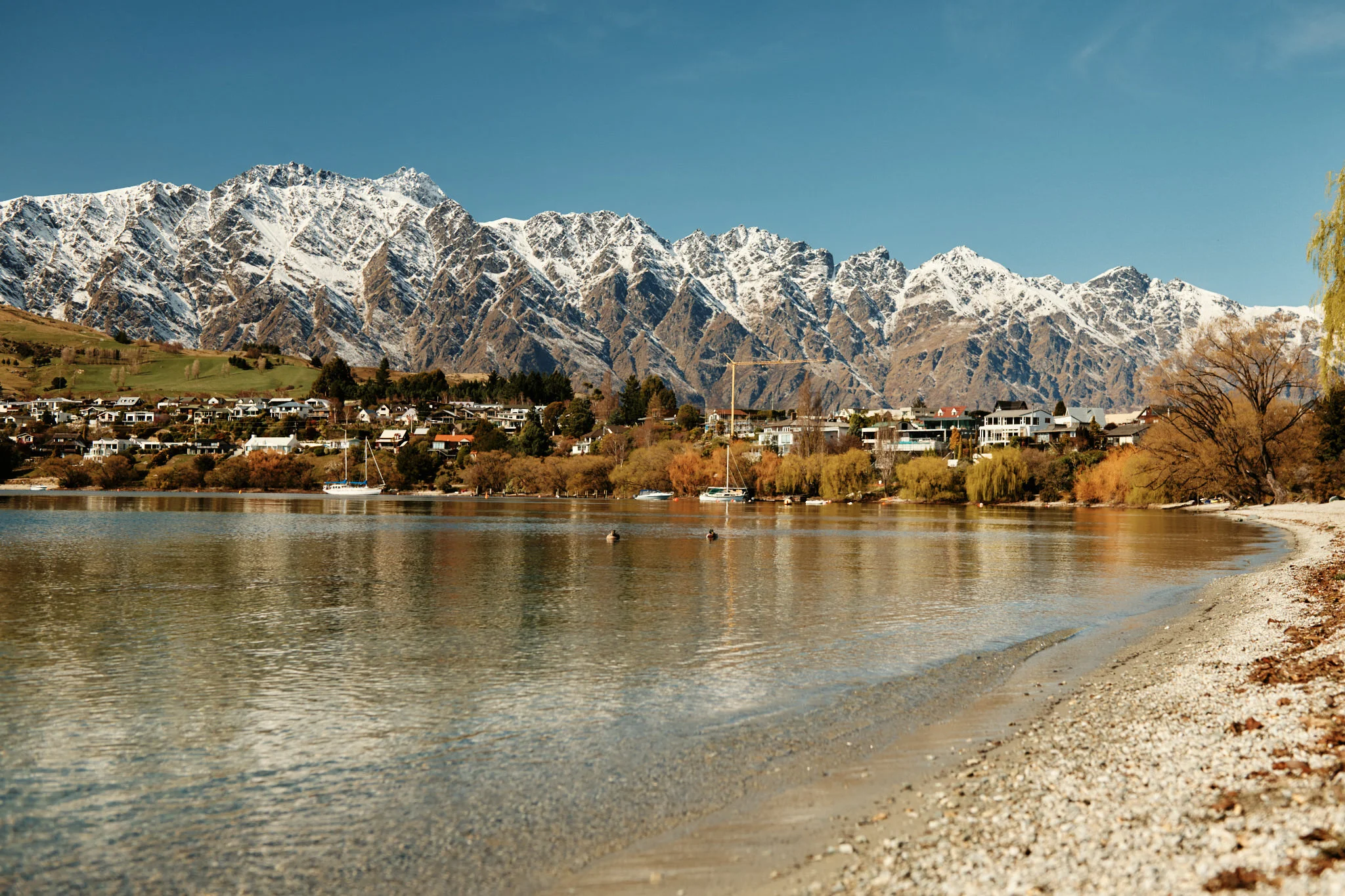 Kelvin Heights facing South - East towards the Remarkables