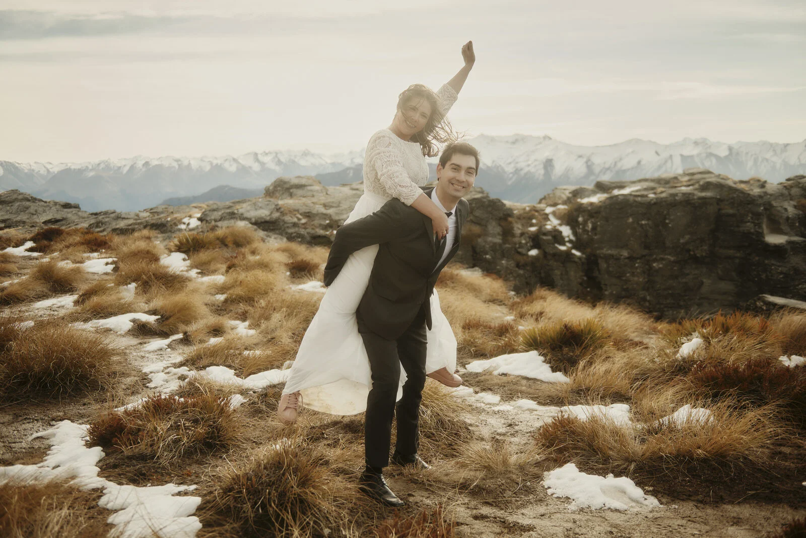 Queenstown Heli Wedding